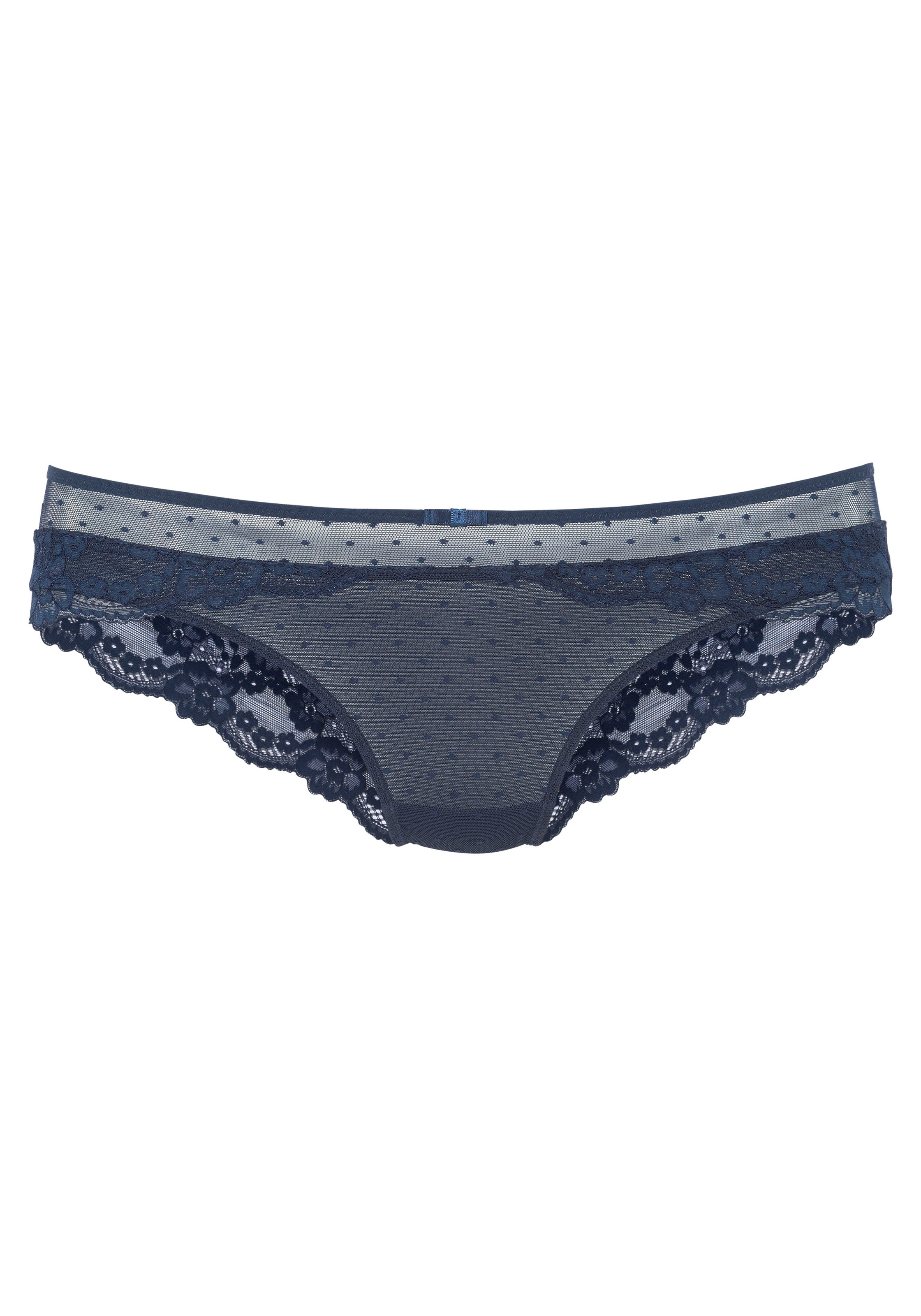 Vivance Panty »Noemi« aus feinem Mesh mit Spitzeneinsätzen