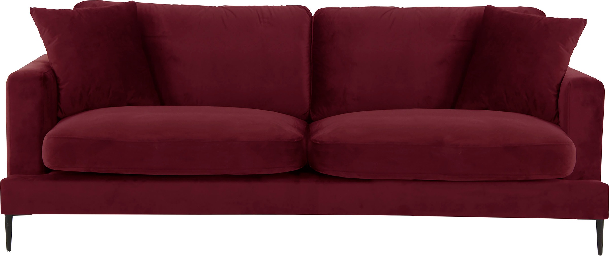 Home affaire 3-Sitzer "Cozy elegantes Designsofa, Maße B/T/H: 211/97/80 cm" günstig online kaufen