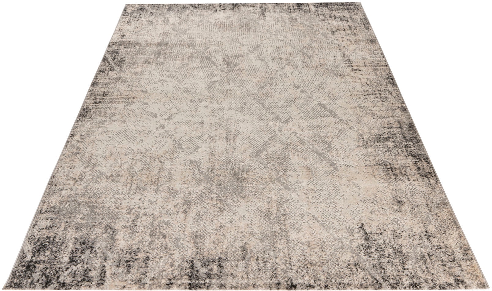 Obsession Teppich "My Salsa 694" rechteckig 8 mm Höhe modernes Rauten Muste günstig online kaufen