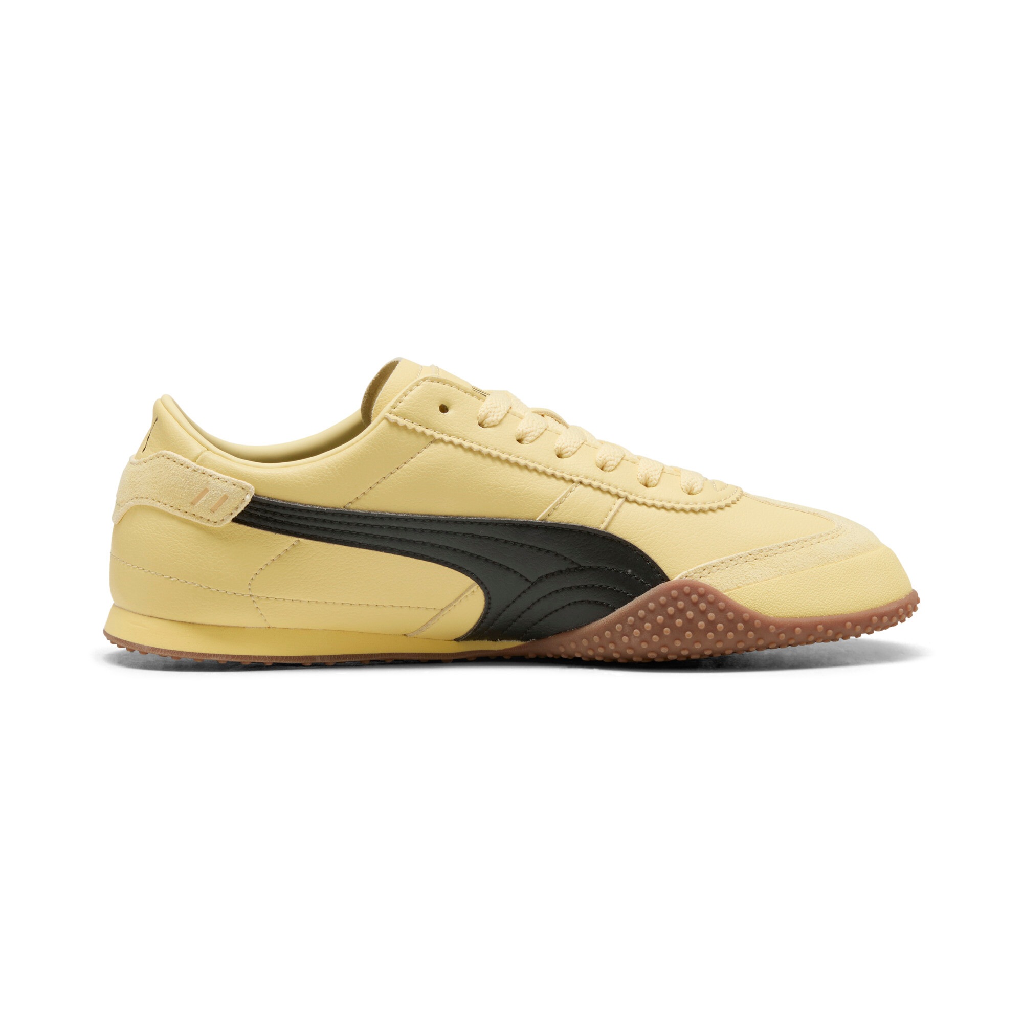 Sneaker PUMA "BELLA UT LEA", Herren, Gr. 39, pale lemon, puma schwarz, Synthetik, mehrfarbig, Schuhe Sneaker, für Sportmode und Streetwear, herausnehmbare Innensohle 2