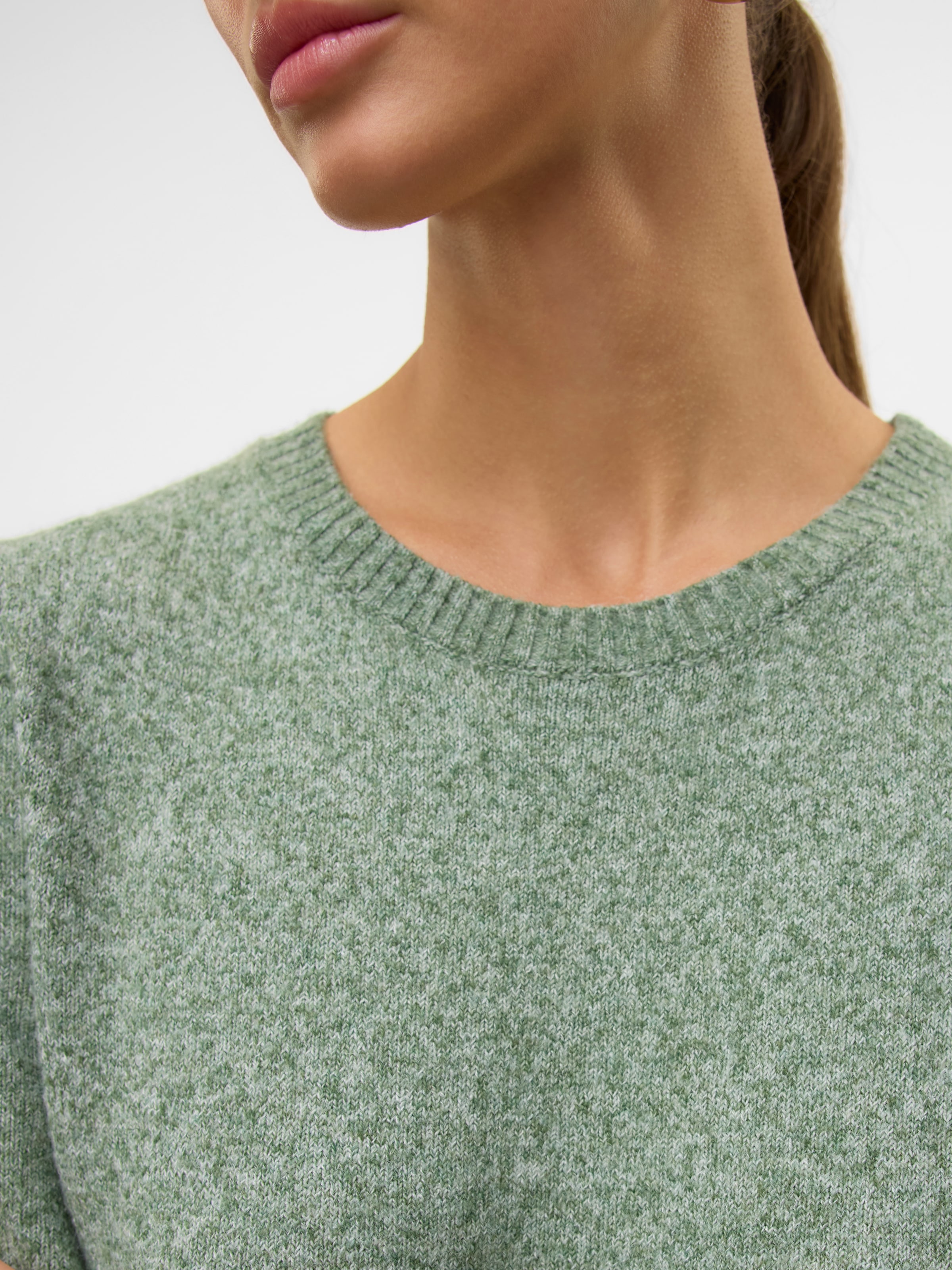 Vero Moda Strickkleid »VMDOFFY LS O-NECK DRESS GA NOOS«