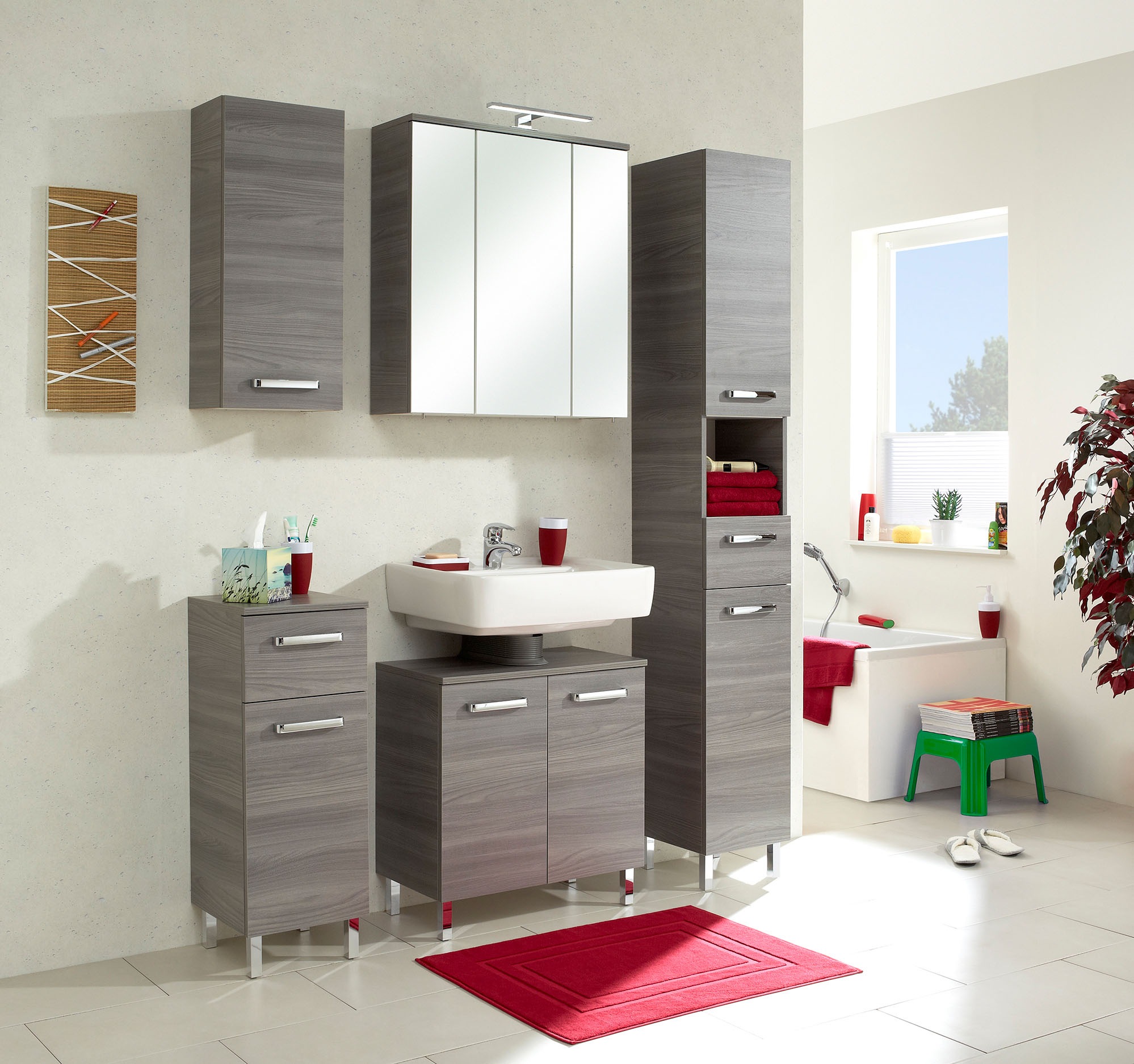 Saphir Waschbeckenunterschrank »mit Siphonausschnitt«