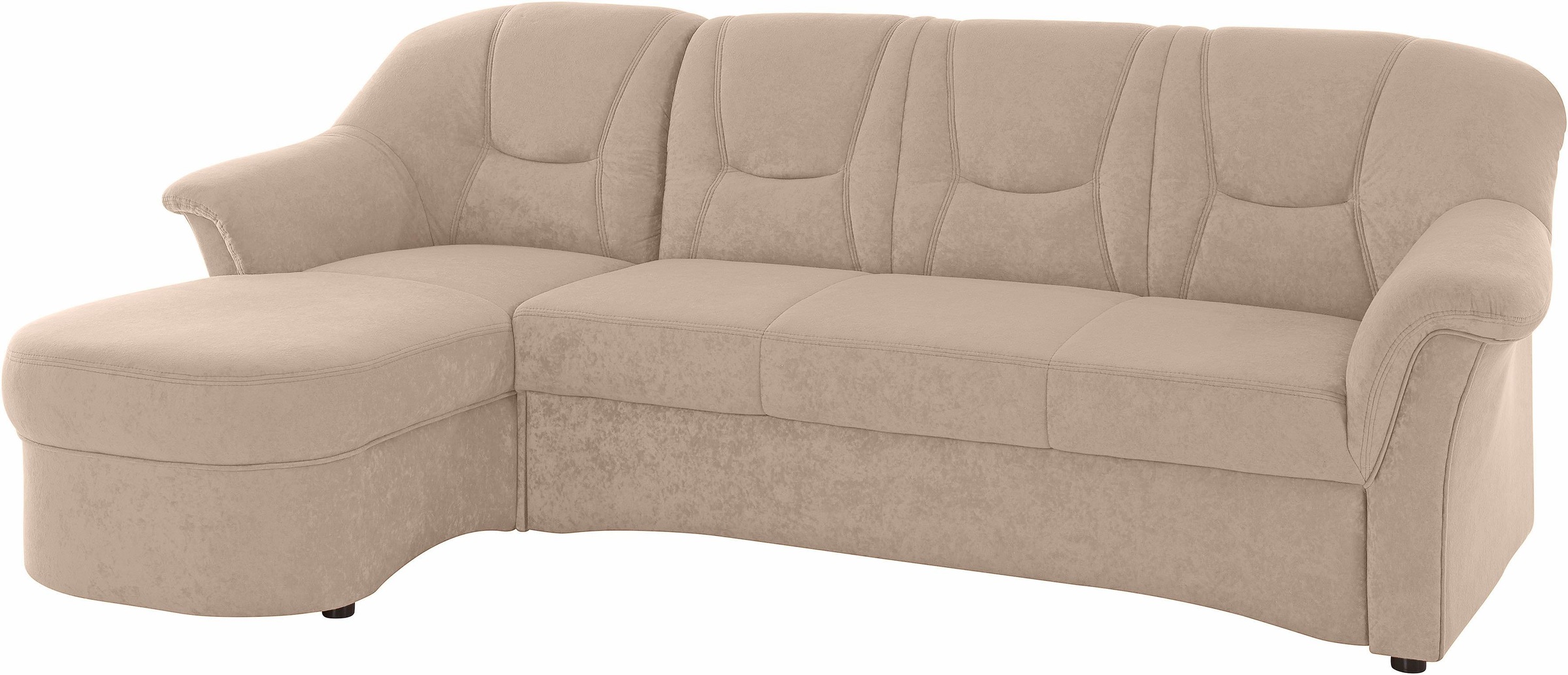 DOMO collection Ecksofa "Sarafina zeitlos und komfortabel, optional mit Fed günstig online kaufen
