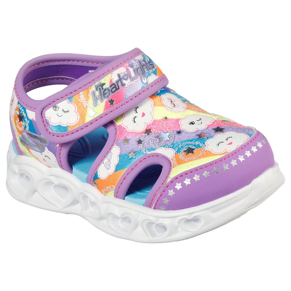 Skechers Kids Sandale »HEART LIGHTS SANDALS CUTIE CLOUDS«