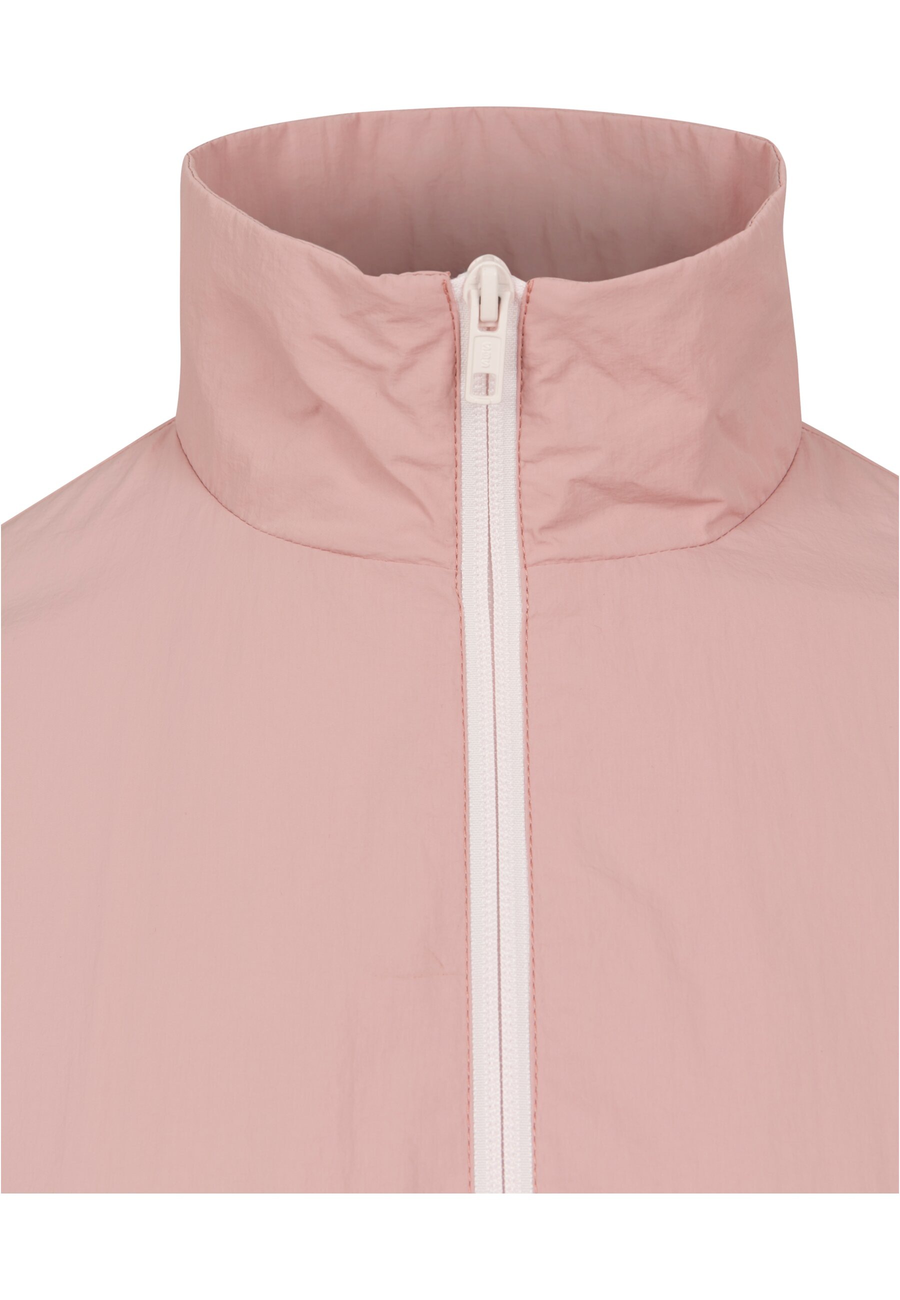 URBAN CLASSICS Allwetterjacke »Urban Classics Damen Ladies 3-Tone Crinkle Track Jacket«, (1 St.), ohne Kapuze