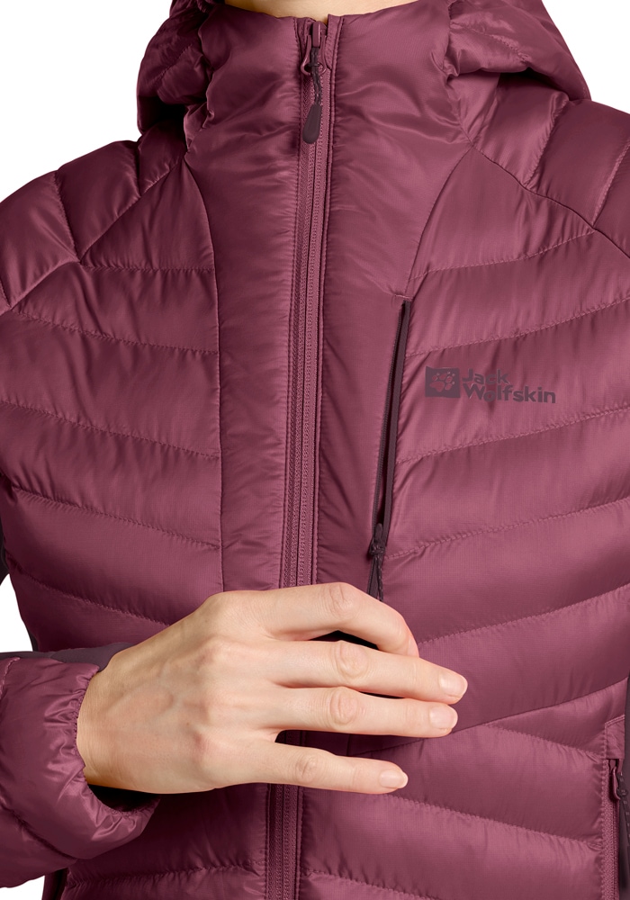 Jack Wolfskin Funktionsjacke »ROUTEBURN PRO INS JKT W«, mit Kapuze