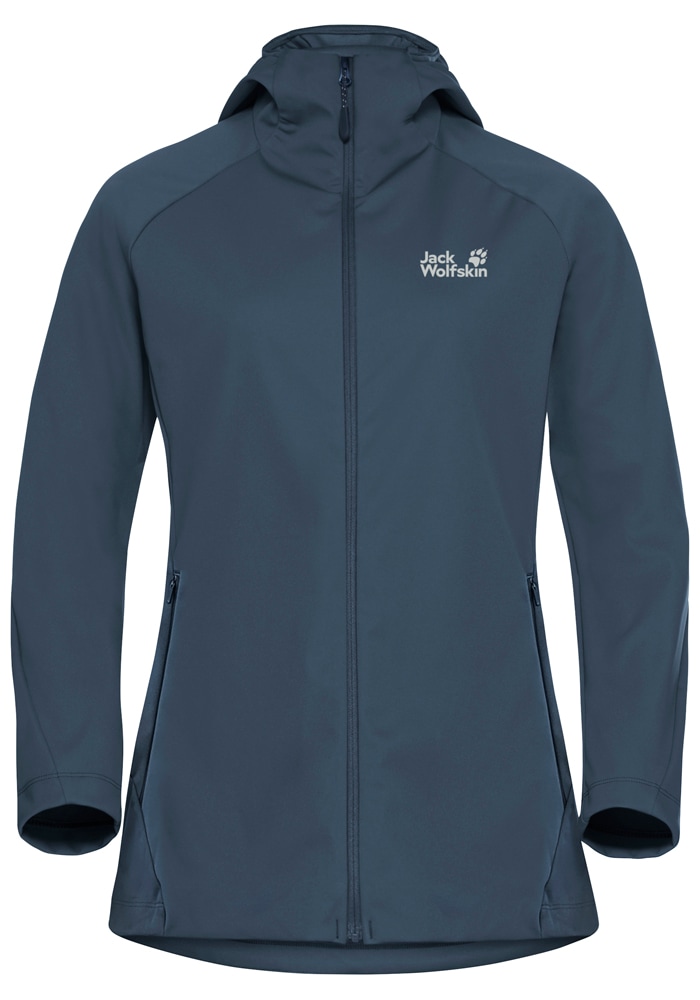 Jack Wolfskin Funktionsjacke »HIKE WITH ME HOODY W«, mit Kapuze