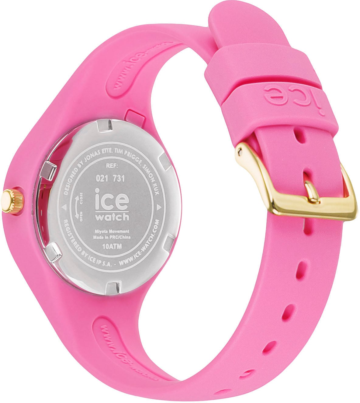 ice-watch Quarzuhr »ICE flower - Pinky bloom - Extra small - 3H, 021731«