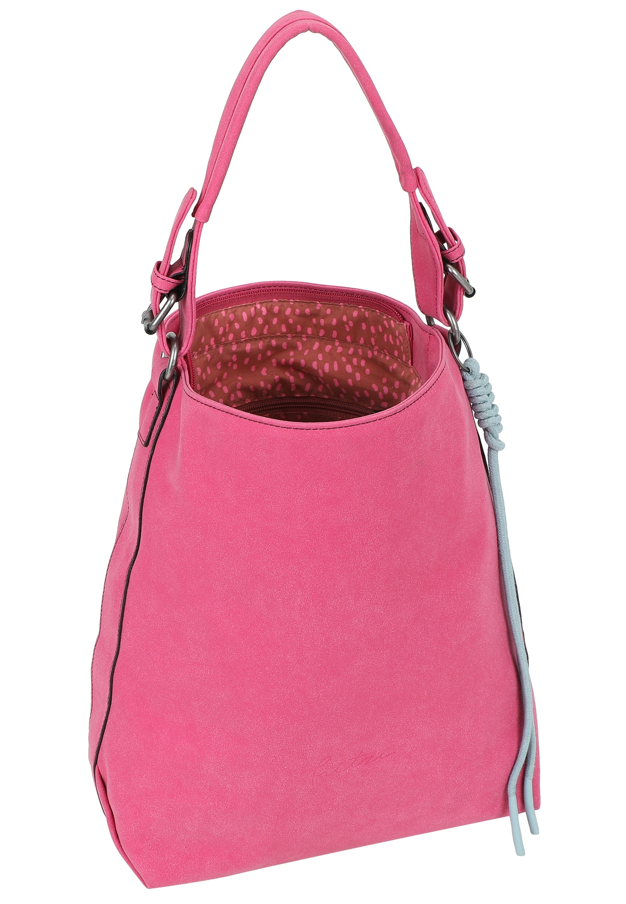 Fritzi aus Preußen Schultertasche »Jacky Black« mit Reißverschluss