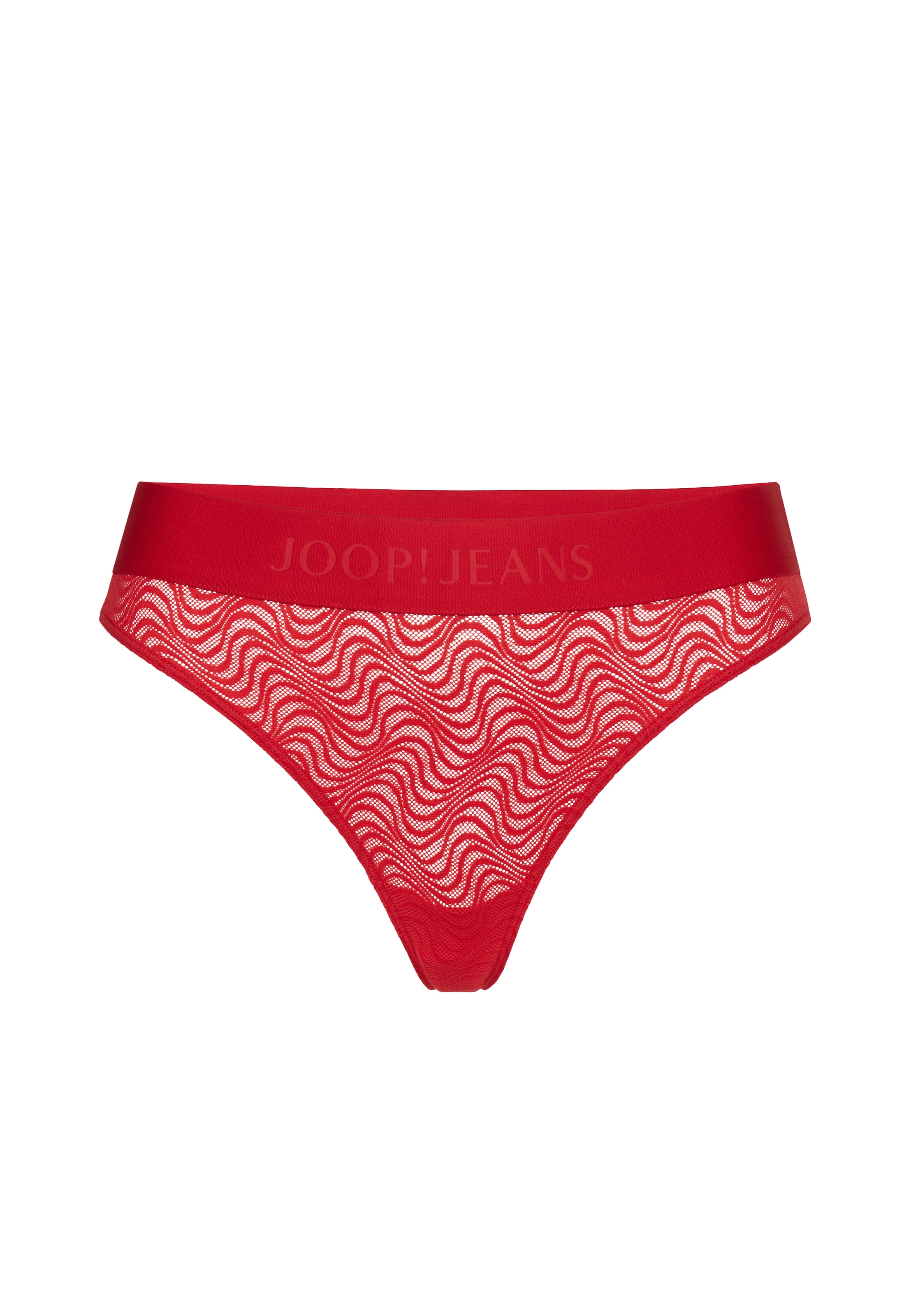 JOOP! Jeans Tanga »Tempting (JOOP! Jeans)«, elastischer Bund, Jacquard-Spitze