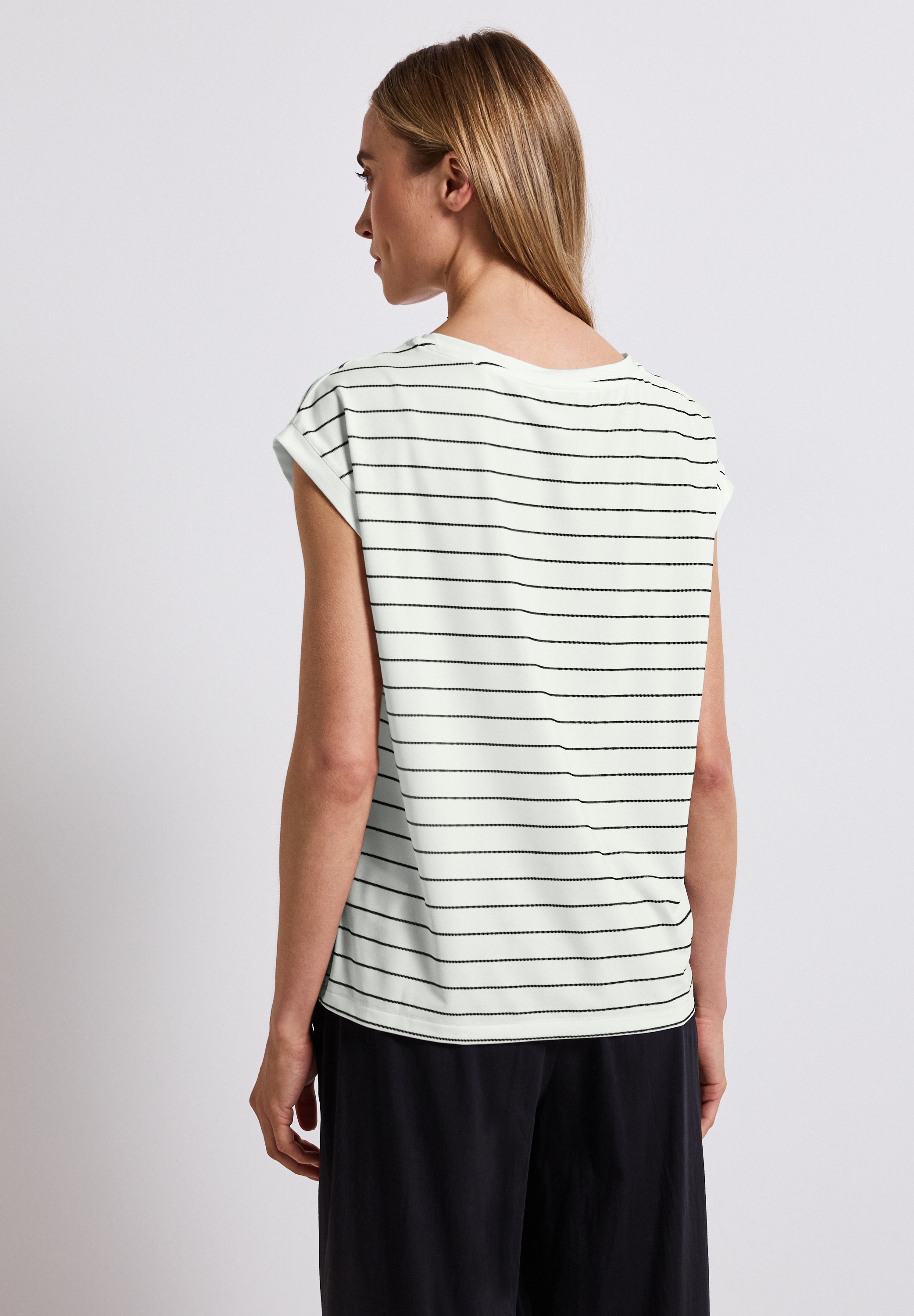 STREET ONE T-Shirt, im Streifendesign günstig online kaufen