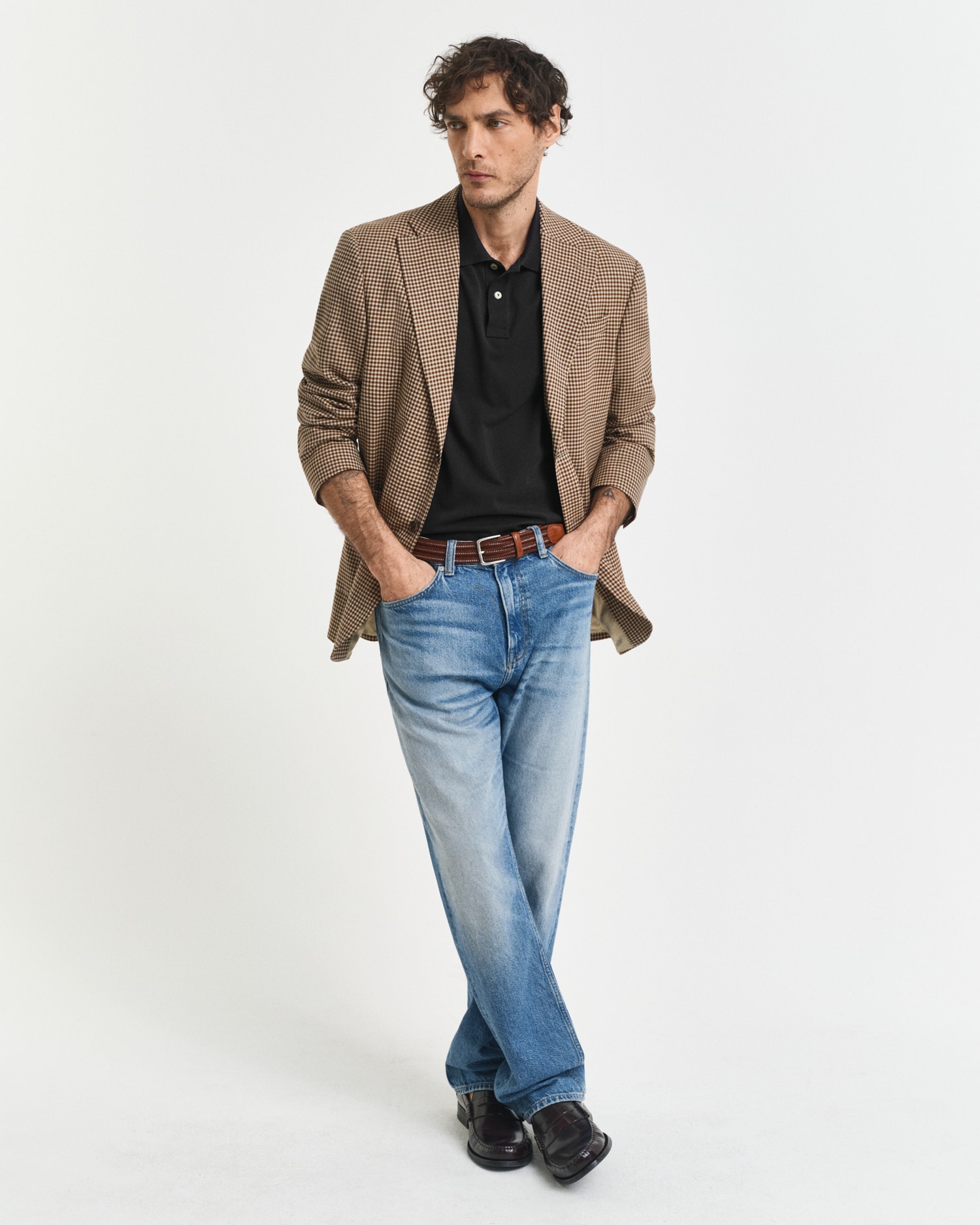 Gant Poloshirt »REG SHIELD LS PIQUE RUGGER«, mit Logotickerei auf der Brust