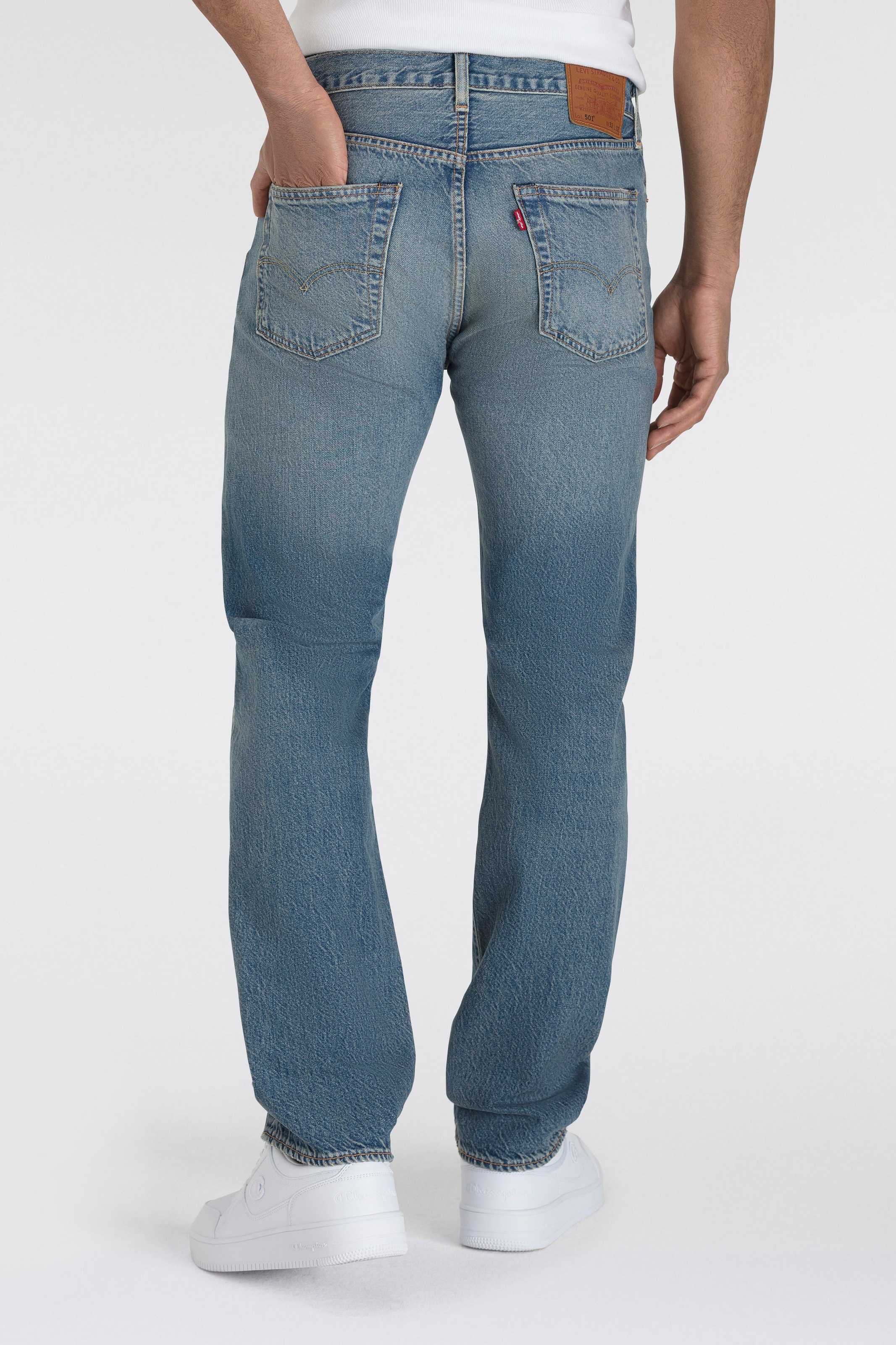 Levis Straight-Jeans "501 LEVIS ORIGINAL", mit Markenlabel günstig online kaufen