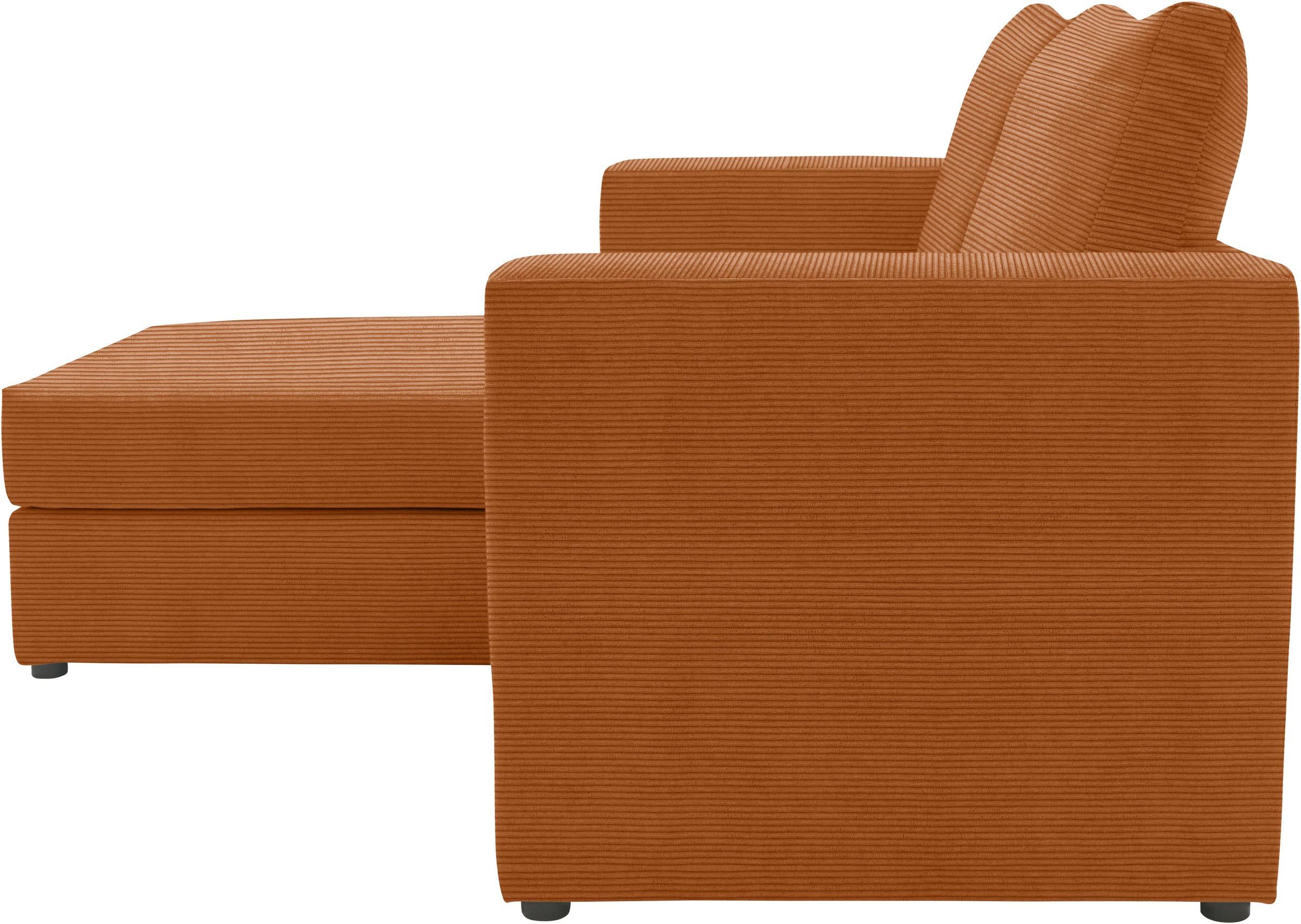 DOMO collection 2-Sitzer »800015, als Sitzmöbel oder Schlafgelegenheit nutzbar, Schlafsofa«, Sitzfläche mit Federkern, inkl. 2 Rückenkissen
