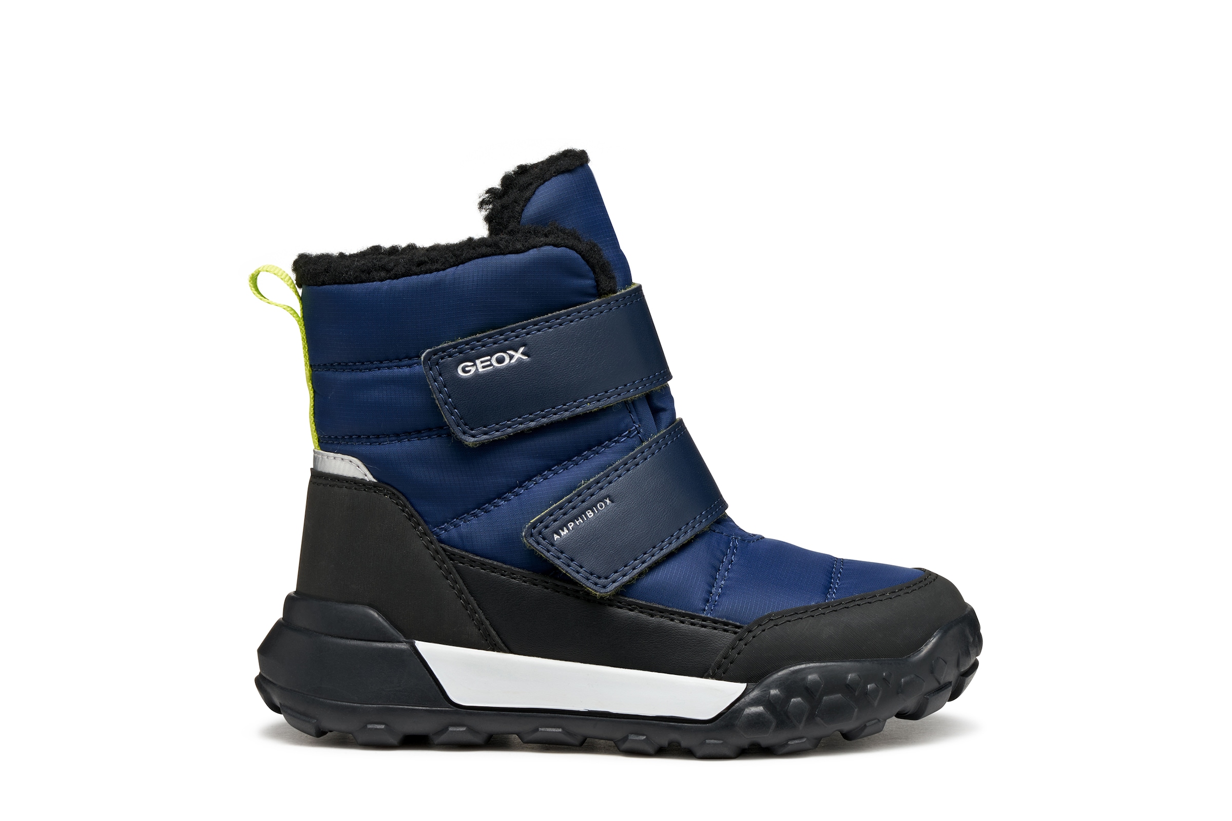 Geox Winterstiefel »J TREKKYUP BOY B ABX«, Klettstiefel mit Warmfutter, Größenschablone zum Download