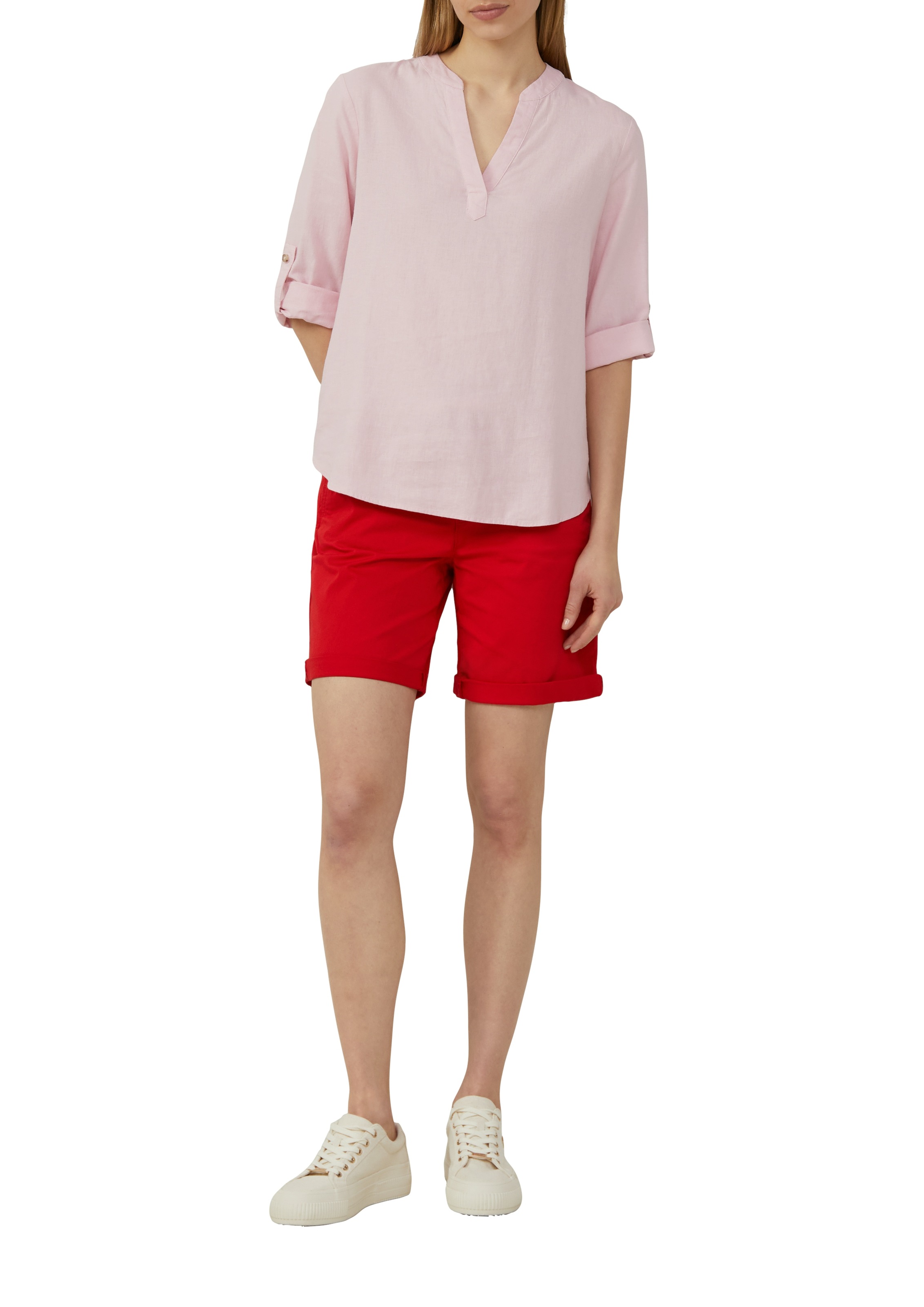 s.Oliver Klassische Bluse, mit Turn-up günstig online kaufen