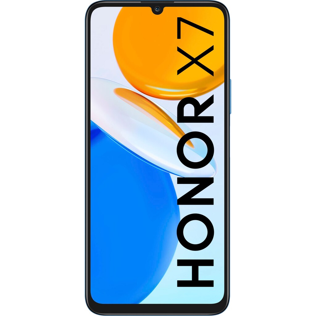 Honor Smartphone »X7«, Ocean Blue, 17,12 cm/6,74 Zoll, 128 GB Speicherplatz