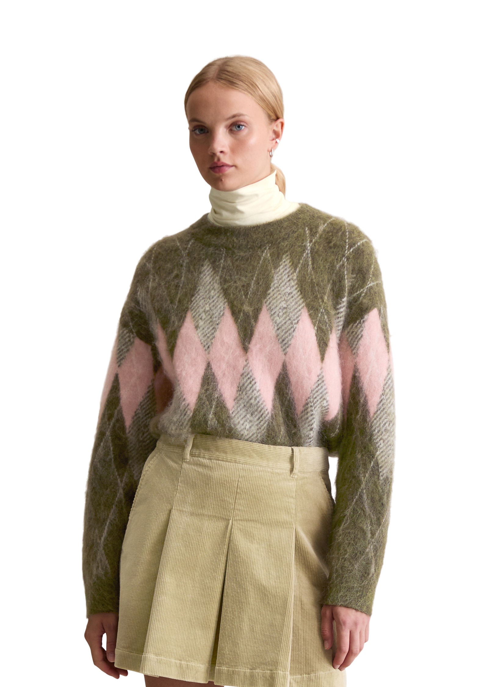 Marc OPolo DENIM Rundhalspullover "aus kuscheligem Schurwolle-Mohair-Mix" günstig online kaufen