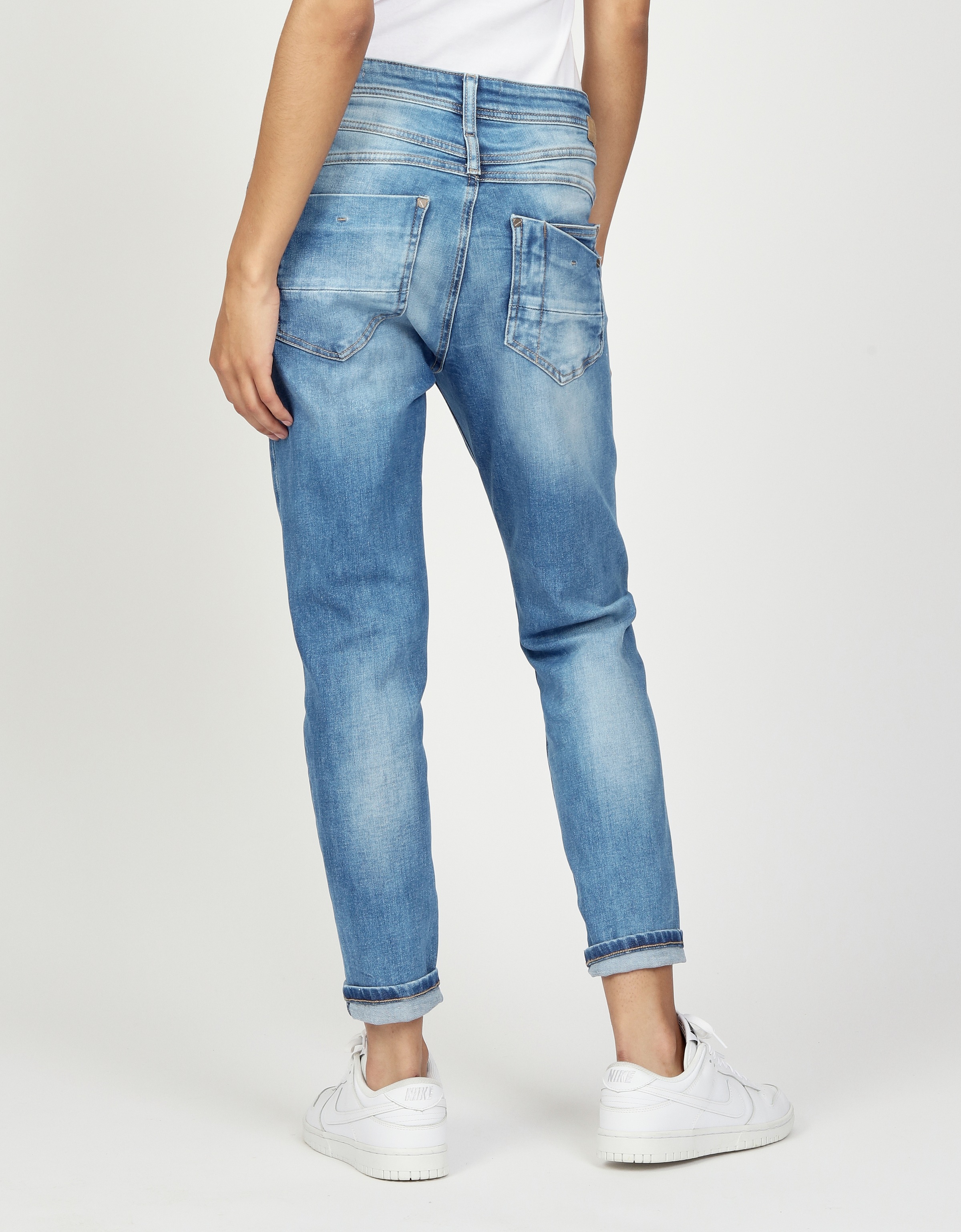 GANG "94AMELIE CROPPED" aus robustem Gabardine Stretch günstig online kaufen