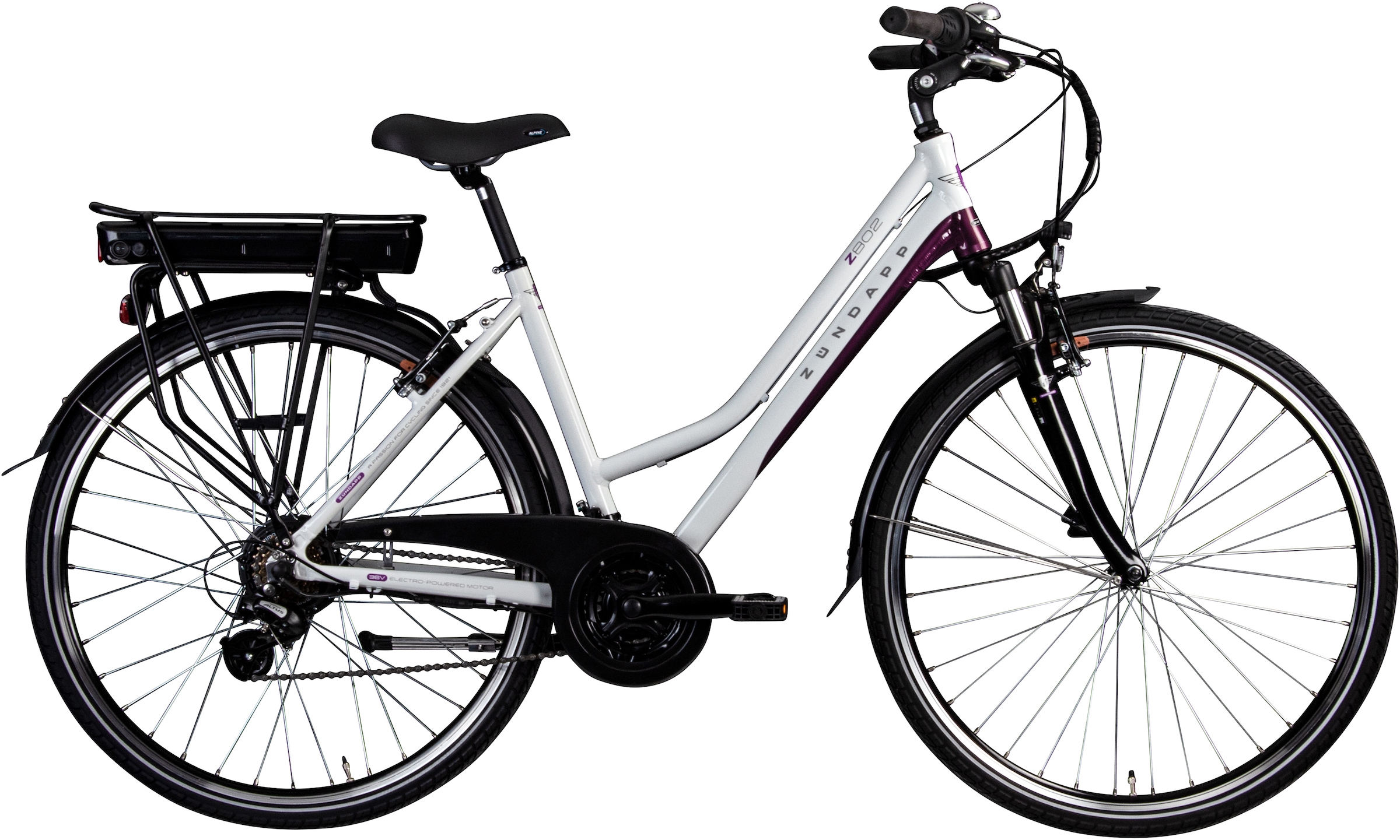 Zündapp Zündapp E-Bike »Z802 Damen« 21 Gang Sh...