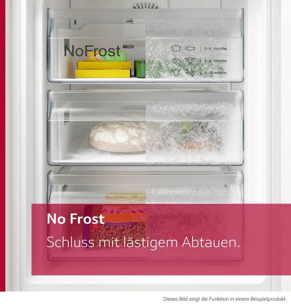 NEFF Einbaukühlgefrierkombination »KI7961SE0«, mit No Frost