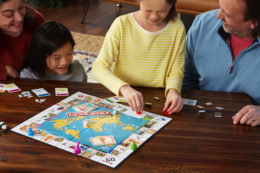 Hasbro Spiel »Monopoly Reise um die Welt«
