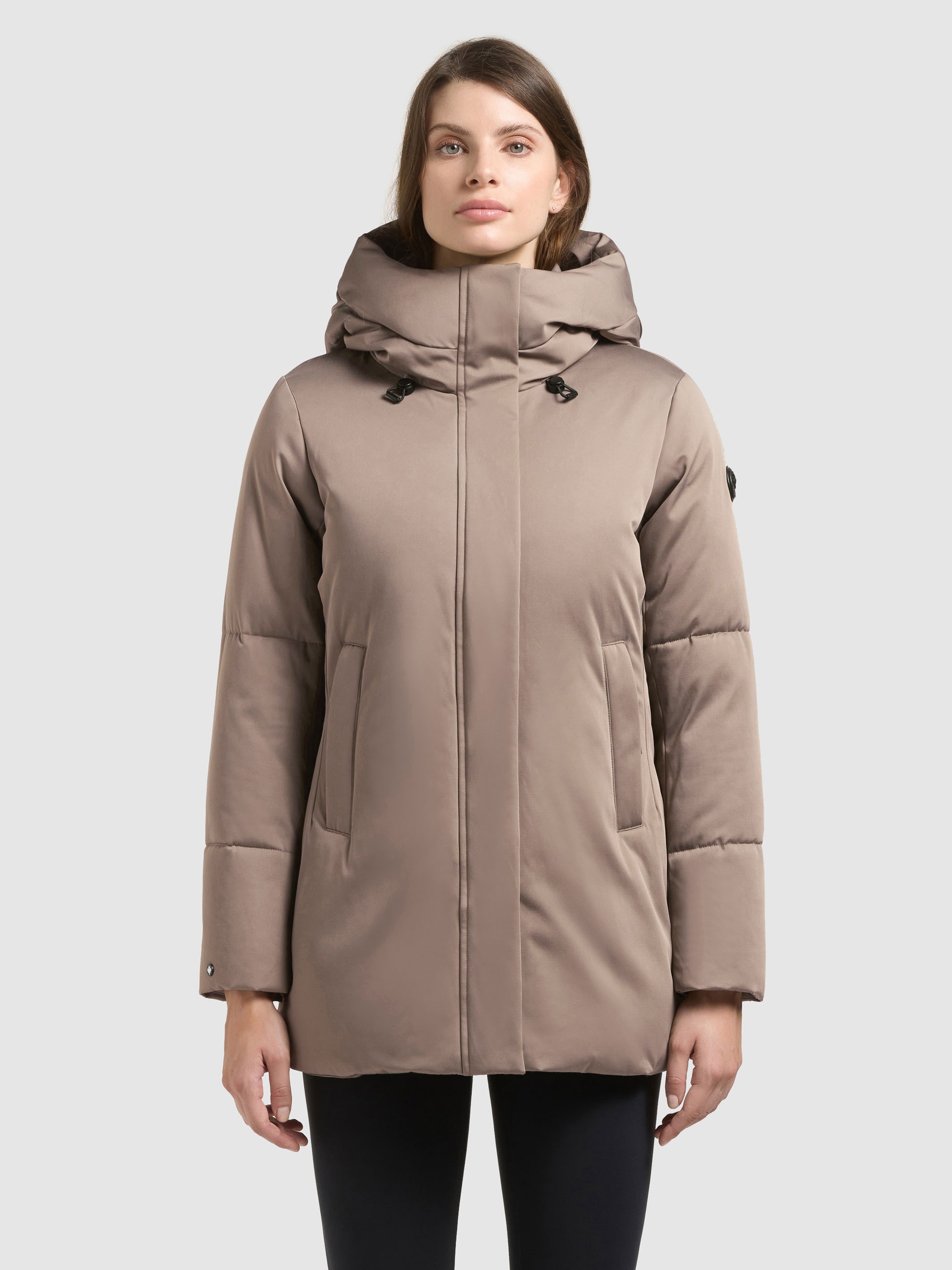 khujo Winterjacke »ALLAP2« mit Kapuze