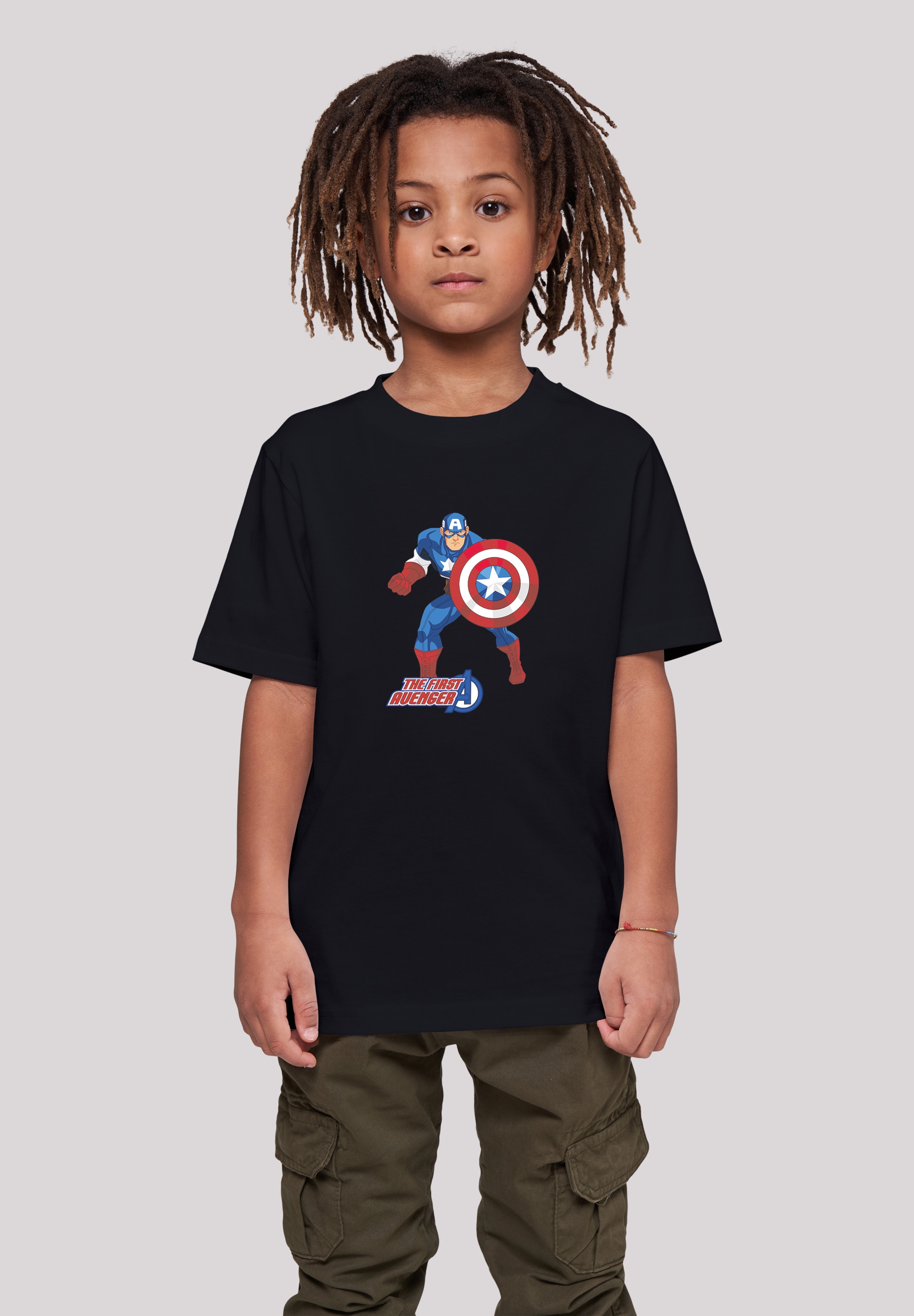 F4NT4STIC T-Shirt »Captain America First Print | bestellen The online BAUR Avenger«