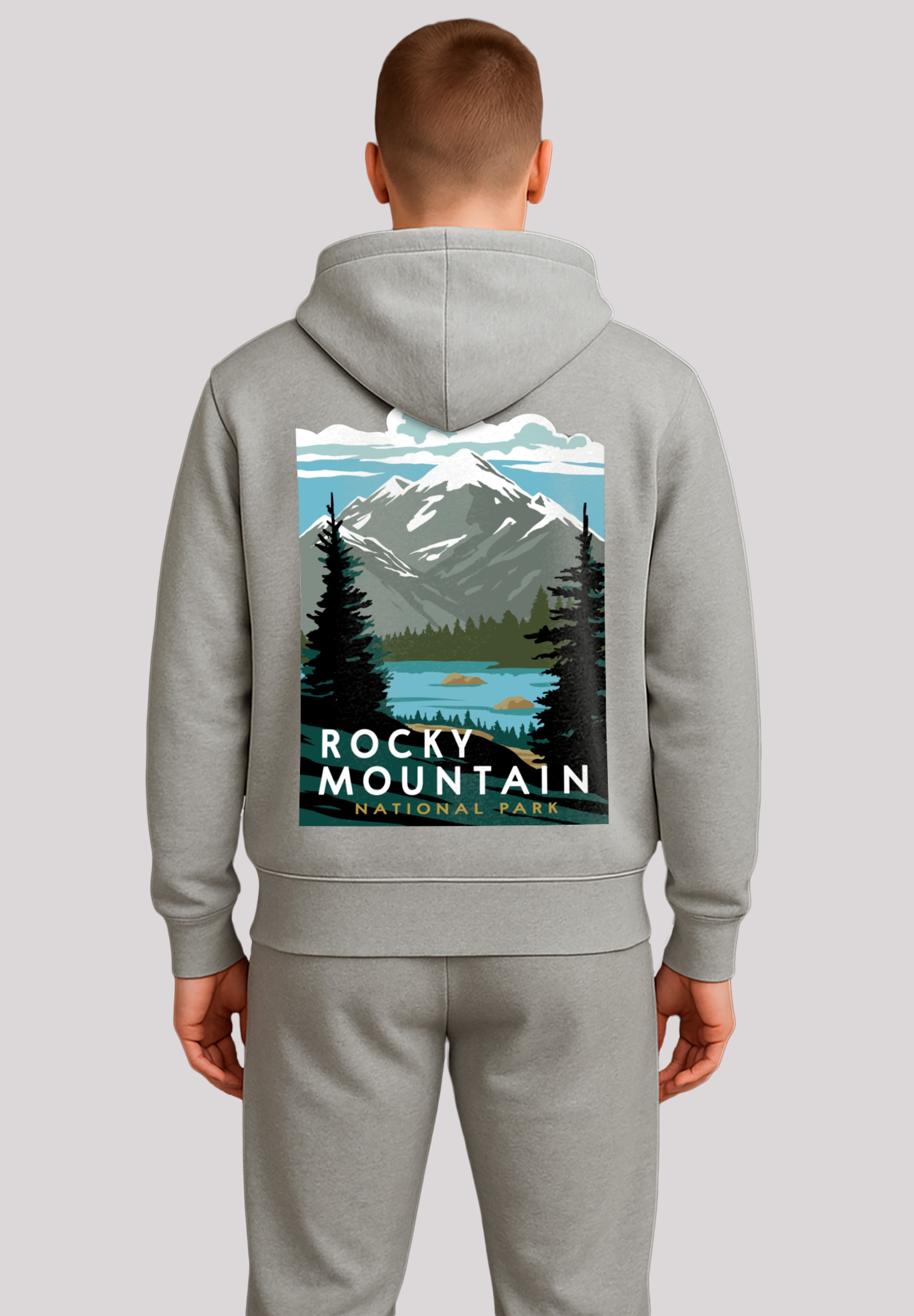 F4NT4STIC Kapuzenpullover "US National Parks Rocky Mountain National Park", günstig online kaufen