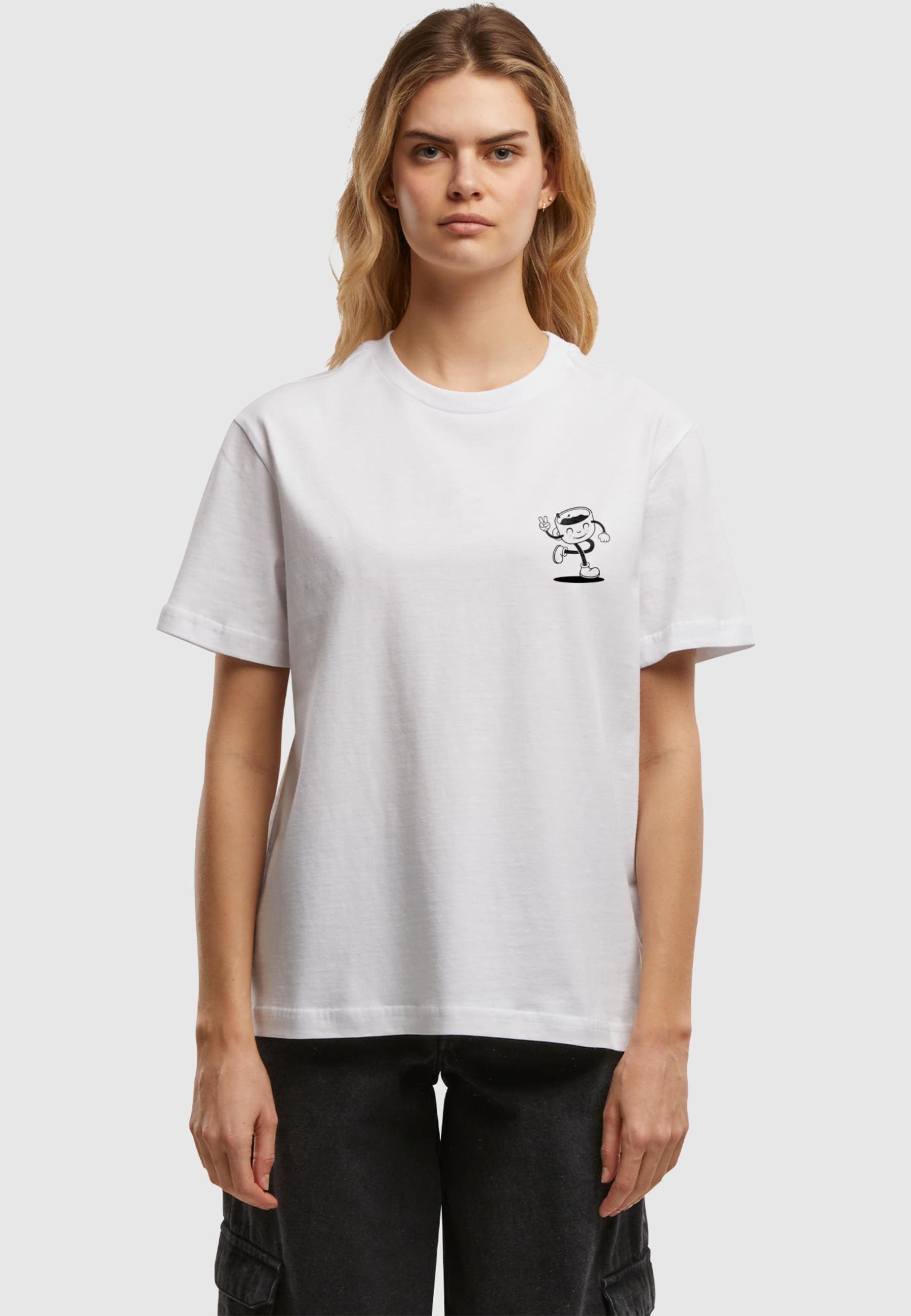 Merchcode T-Shirt »Merchcode Ladies Espresso Tee«, (1 tlg.)