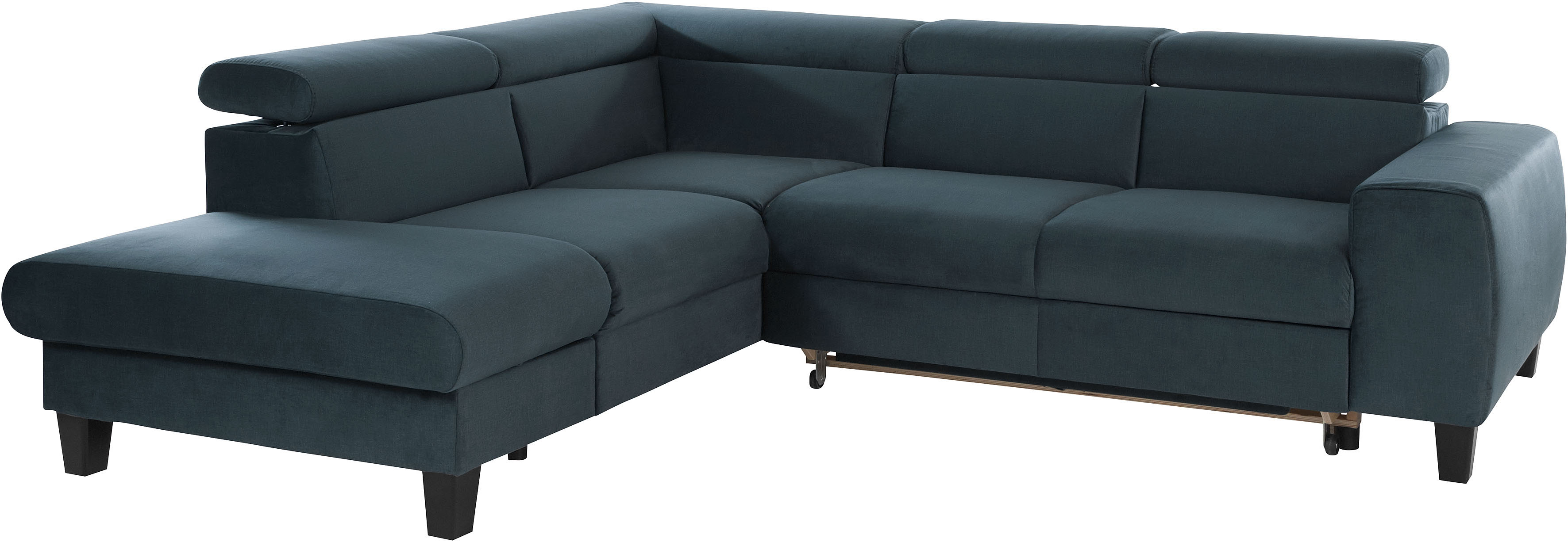 Thumbnail - COTTA Ecksofa "Morven L-Form mit Kopfteilverstellung", wahlweise mit Bettfunktion, Bettkasten & Wireless-Charger