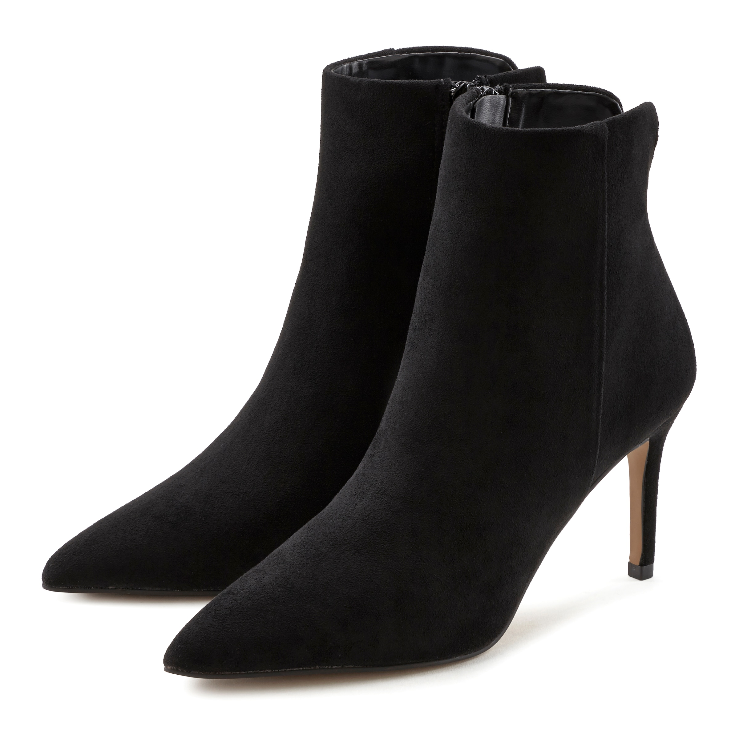LASCANA High-Heel-Stiefelette "Herbststiefelette, Stiefel," in elegant spitz zulaufender Form VEGAN