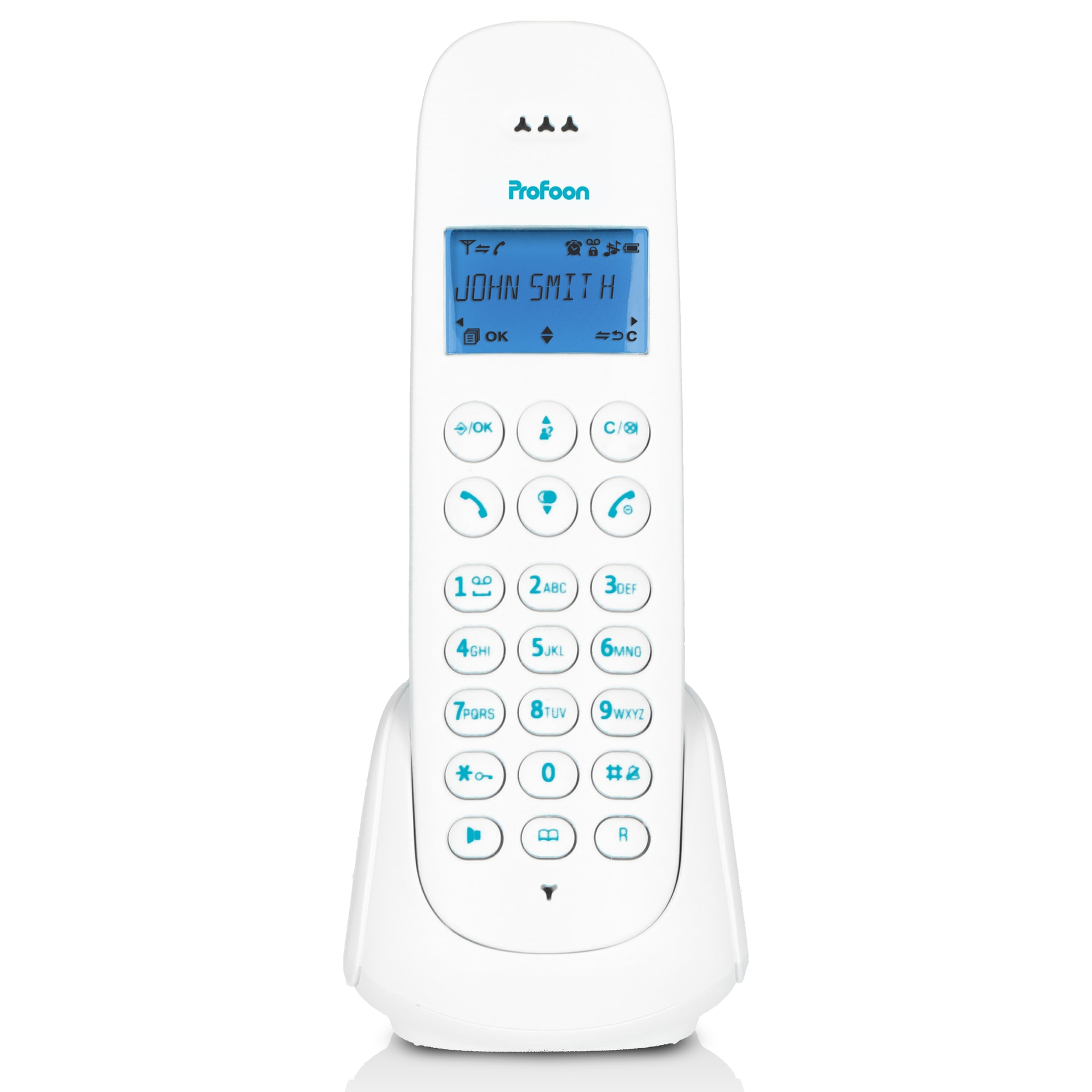 Profoon Schnurloses DECT-Telefon »PDX-300 - DECT-Telefon mit 1 Mobilteil«