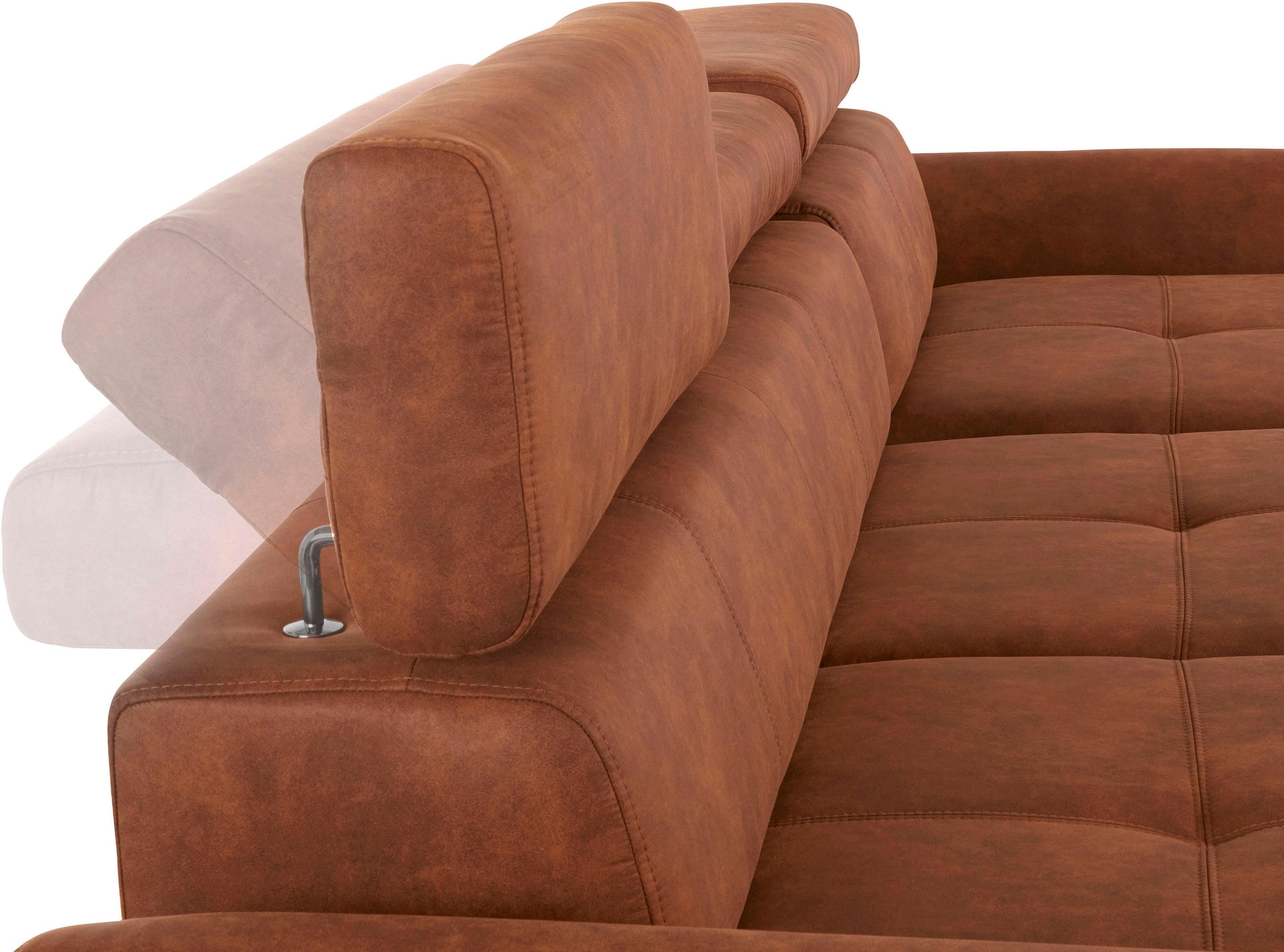 Thumbnail - exxpo - sofa fashion Ecksofa "Maretto, bequem und komfortabel, L-Form", inkl. Kopf- bzw. Rückenverstellung, wahlweise mi...