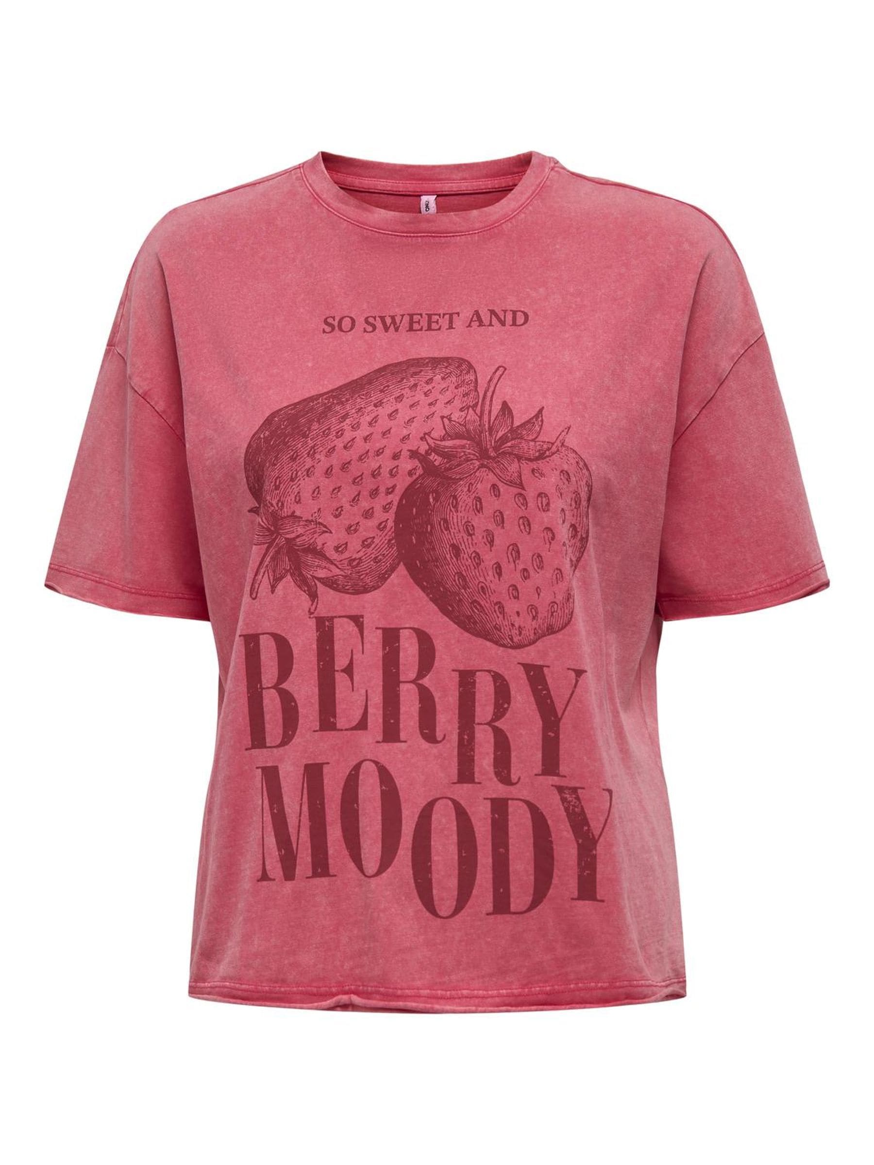 ONLY Kurzarmshirt »ONLKINNA S/S FRUIT TOP BOX JRS«