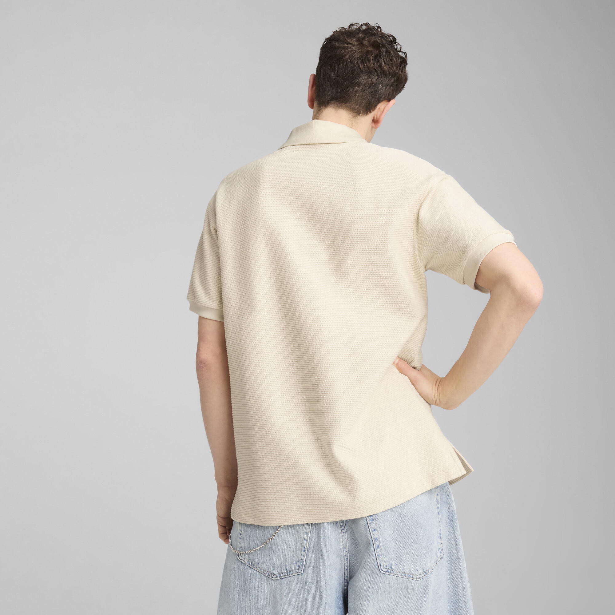 PUMA Poloshirt »PREMIUM ESS Relaxed Jacquard Poloshirt Erwachsene«