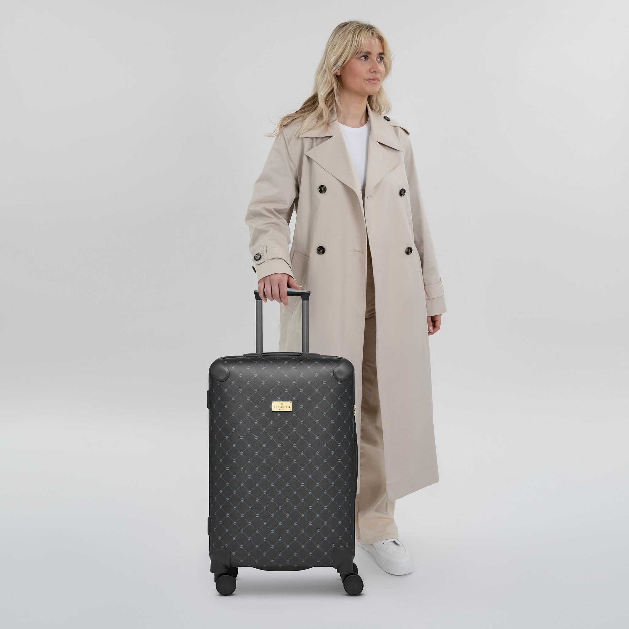 Lazarotti Trolley »Palermo 4 Rollen Trolley M 66 cm« 84 l