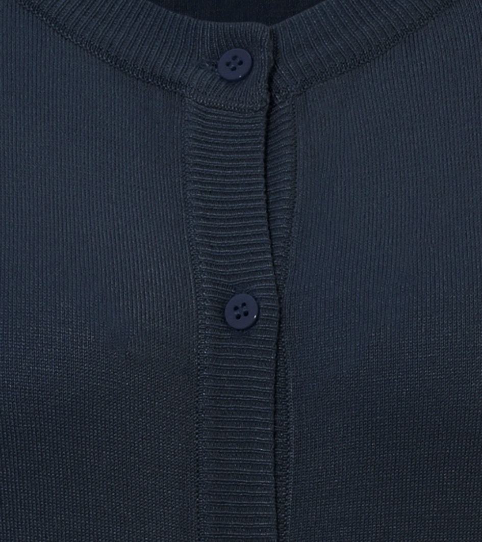 Aniston CASUAL Strickjacke, mit Rundhals-Ausschnitt - NEUE KOLLEKTION