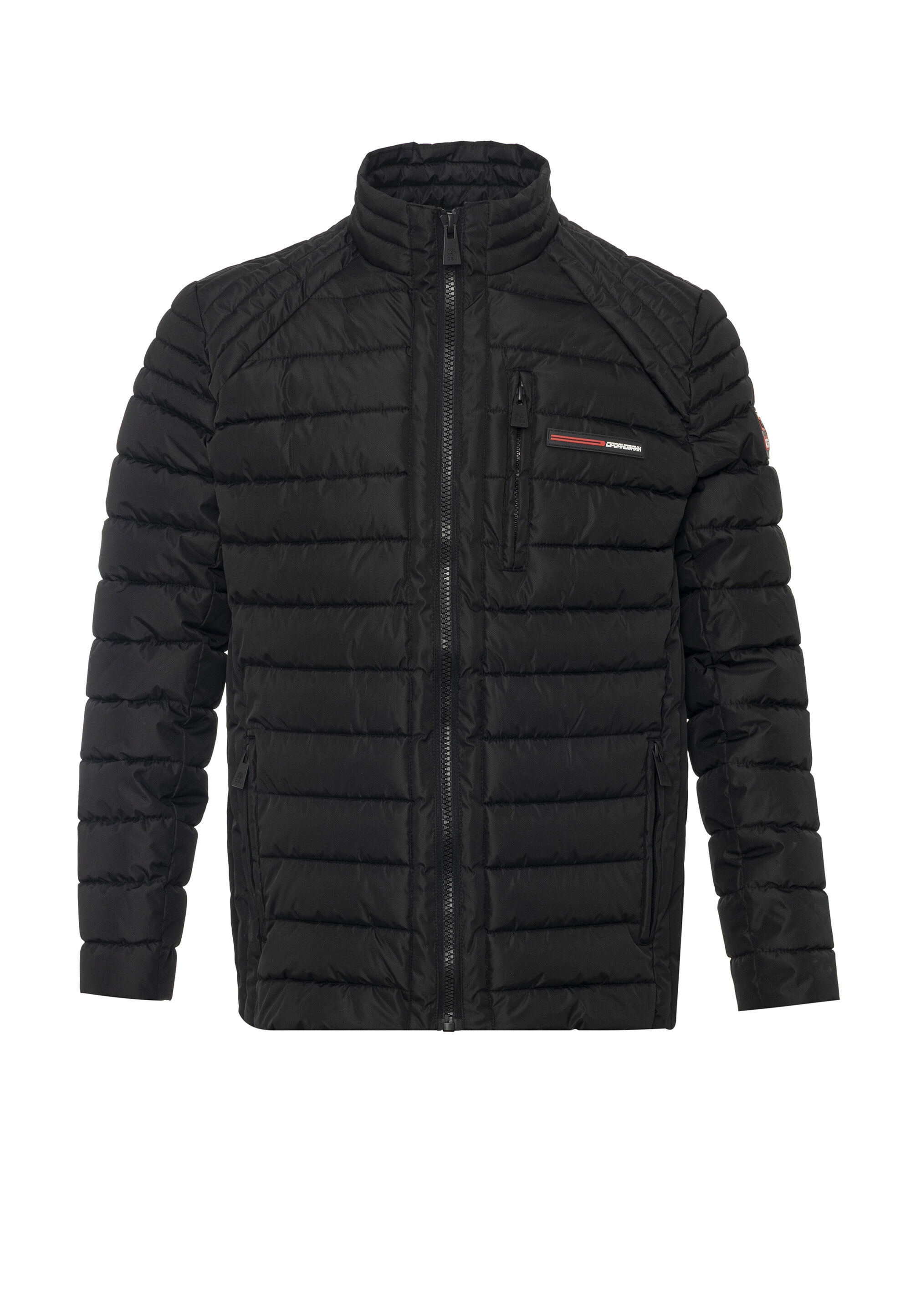 Cipo & Baxx Winterjacke »CM225« ohne Kapuze alltagstauglich mit sportlichem Design
