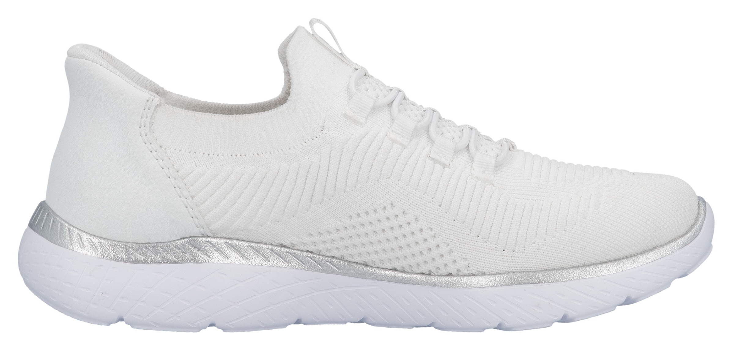 RIEKER Sport Slip-On Sneaker »Ready2GO«, Halbschuh, Freizeitschuh, Slipper mit MemoSoft-Innensohle