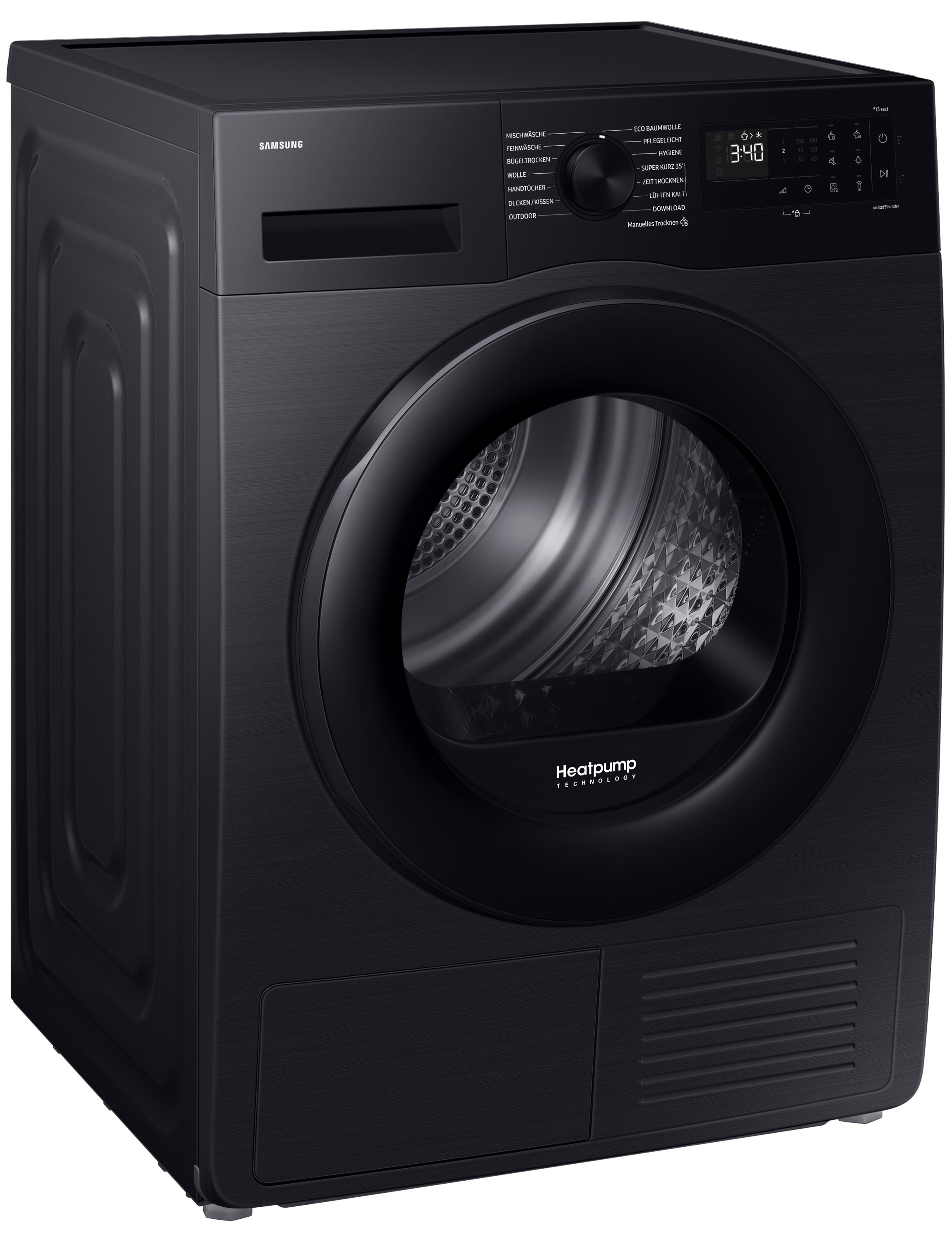 Thumbnail - Samsung Wärmepumpentrockner "DV9EDG52A0AB" DV5000D 9 Optimal Dry ‑ Intelligent Trocknen mit Sensoren
