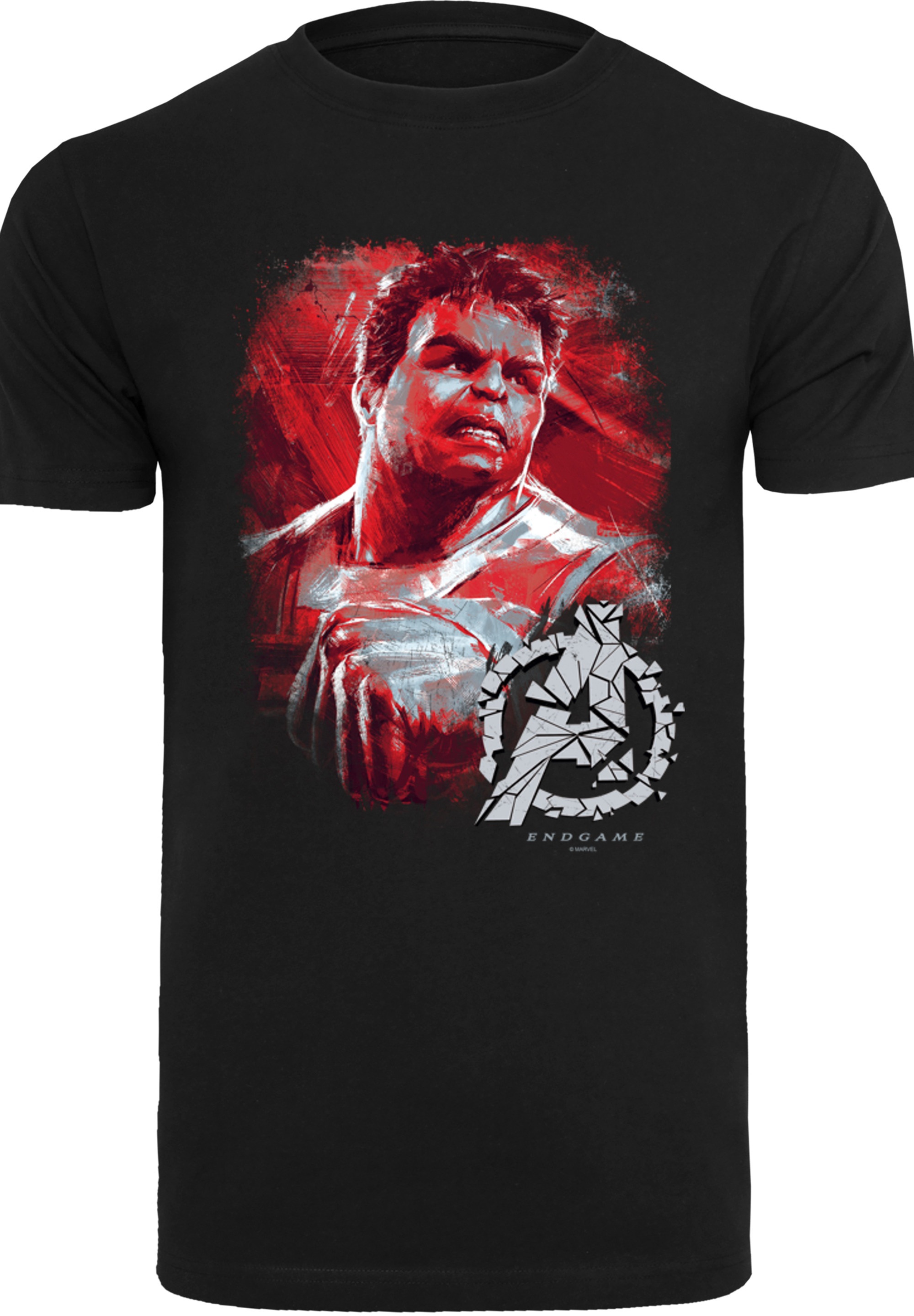 F4NT4STIC T-Shirt »Marvel Avengers Endgame Hulk Brushed«, Herren,Premium Merch,Regular-Fit,Basic,Logo Print