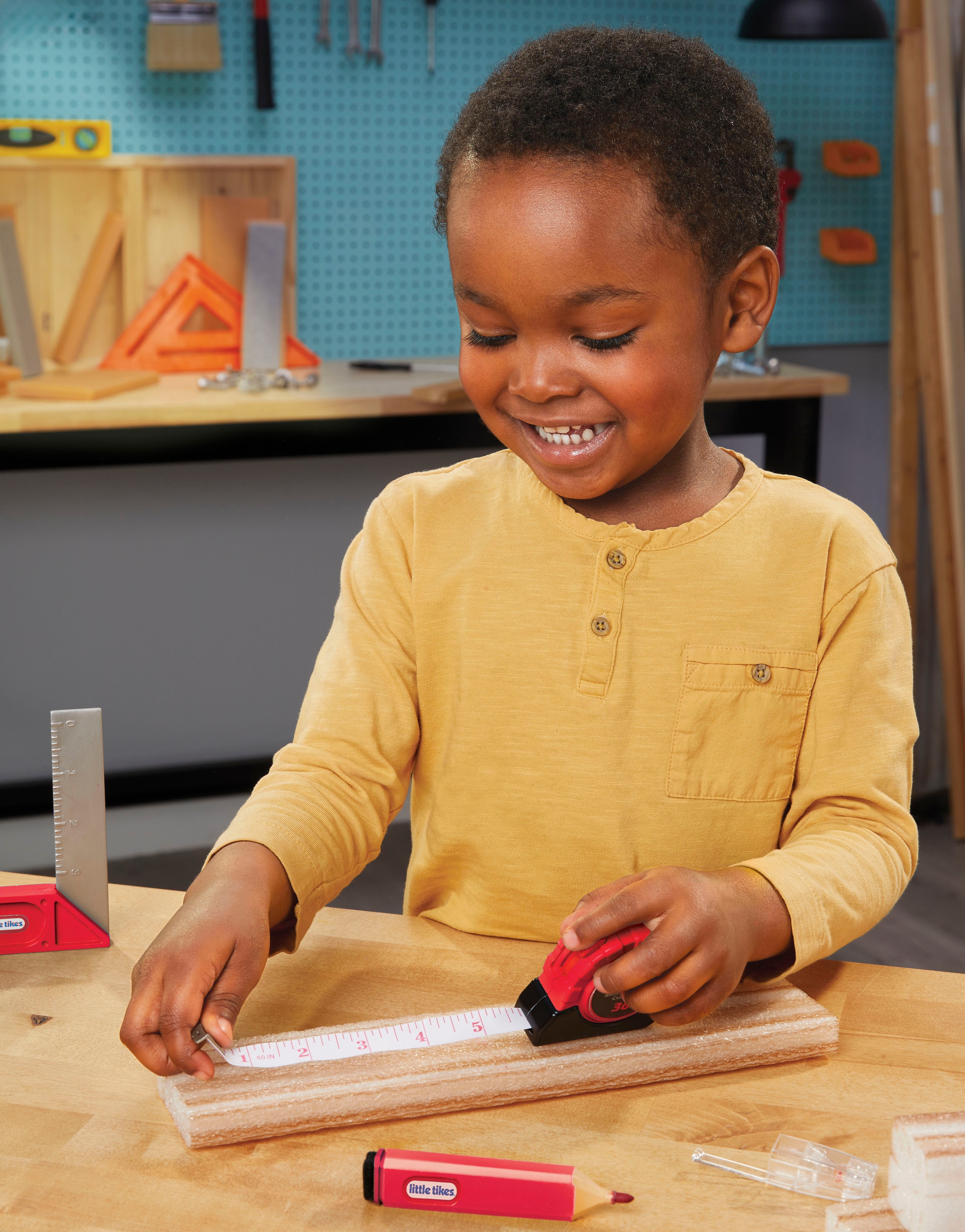 Little Tikes® Kinder-Werkzeug-Set »Creative Construction - Mess- und Schneideset«