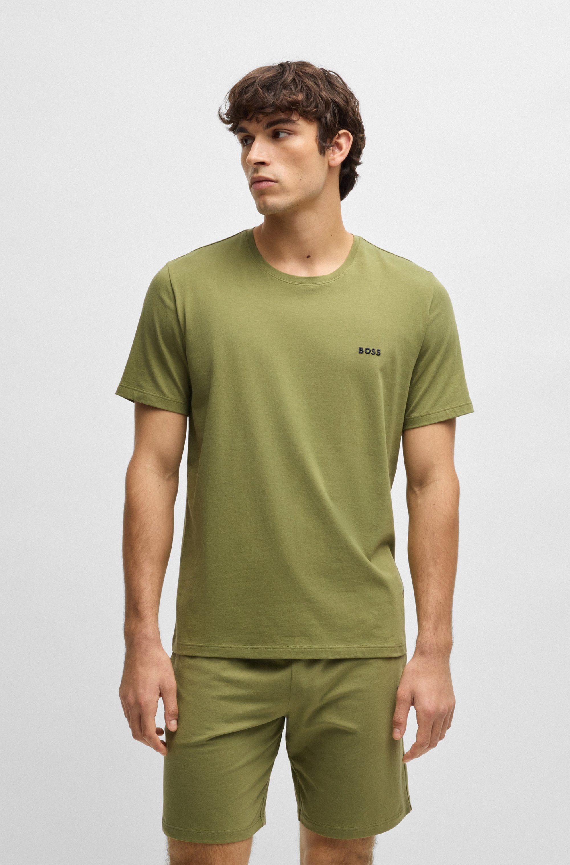 BOSS T-Shirt "Mix&Match T-Shirt R", mit Logostickerei günstig online kaufen
