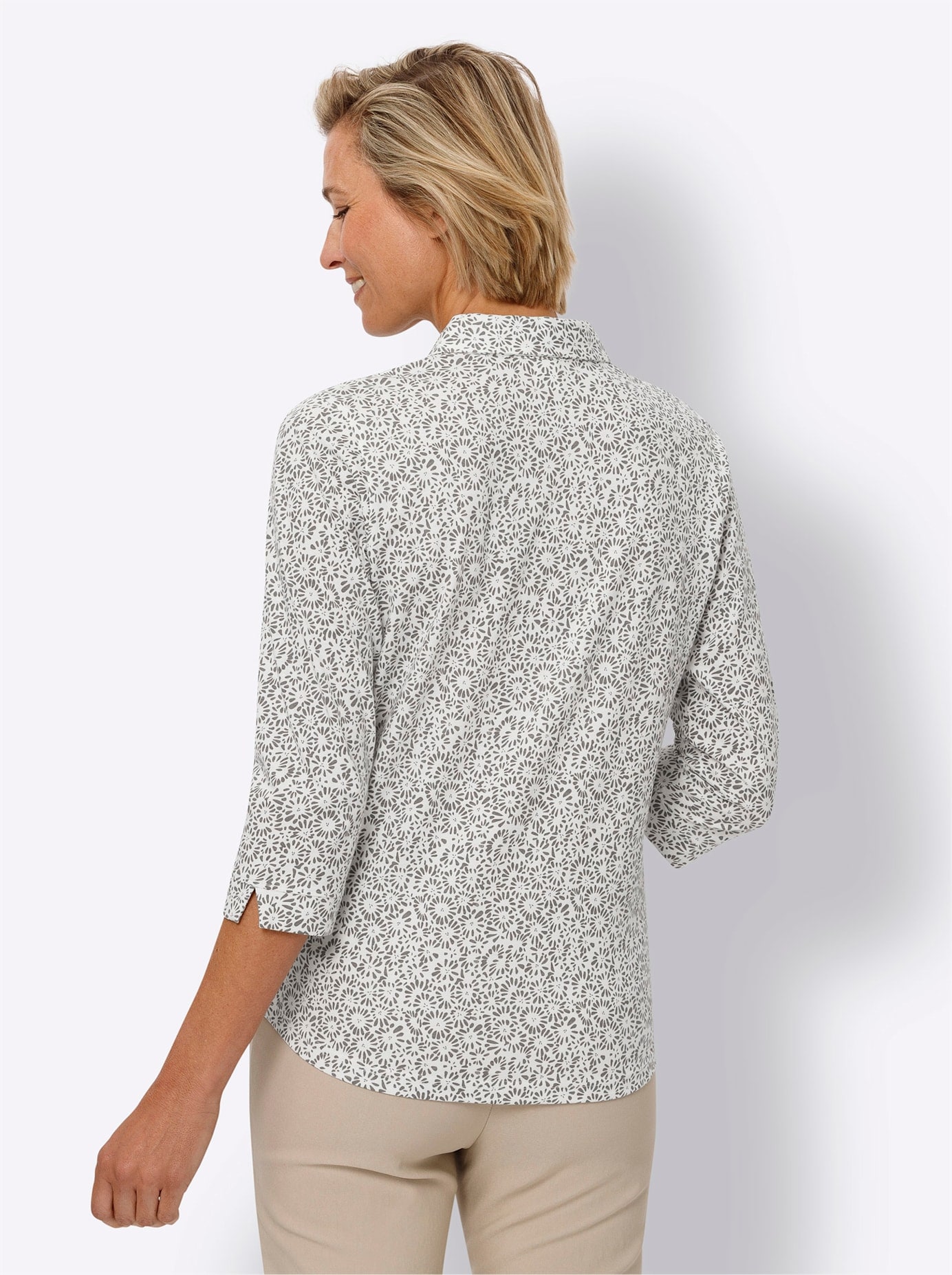 Classic Basics Druckbluse