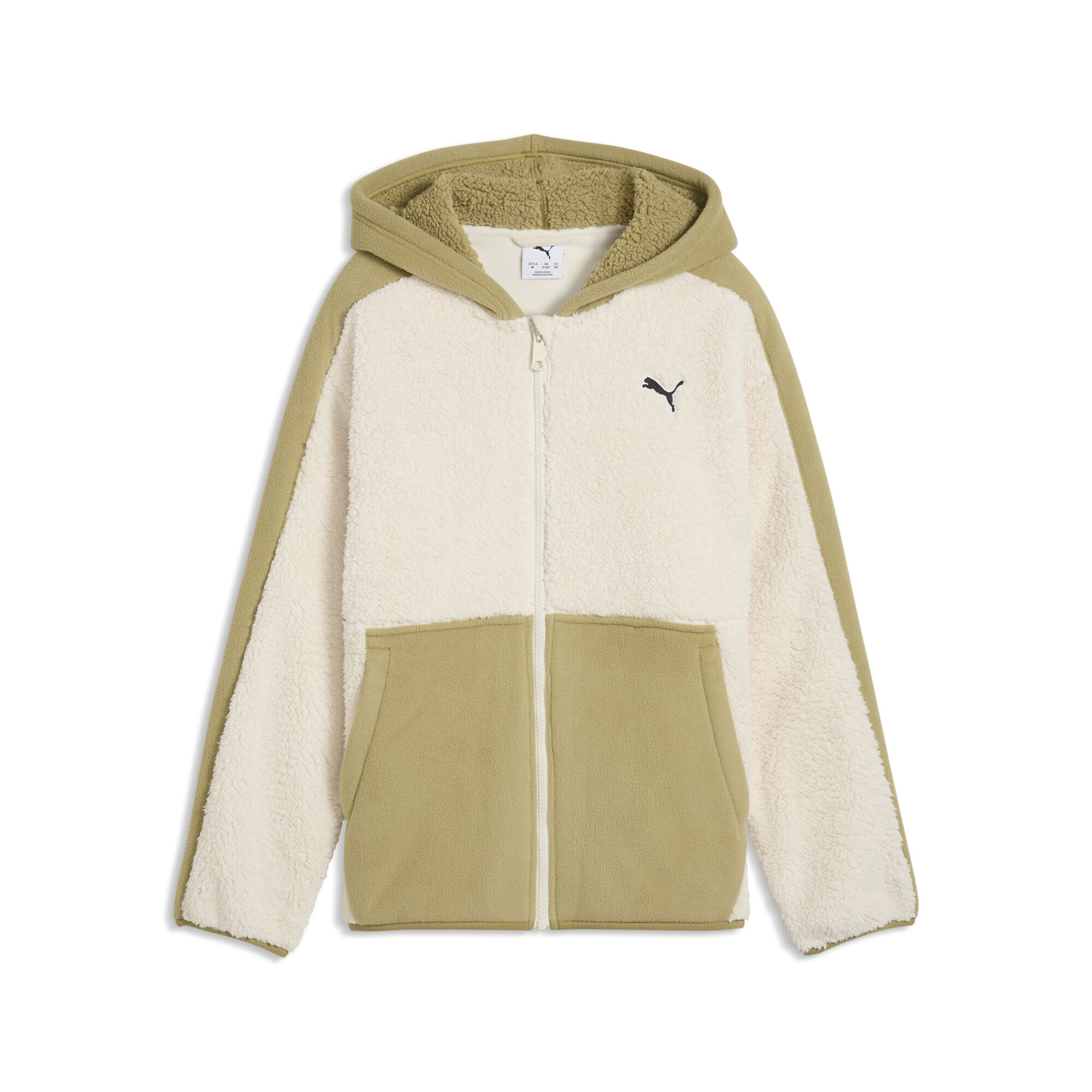 PUMA Sweatjacke "Essentials Elevated Winterized Relaxed Sweatjacke Jugendliche"