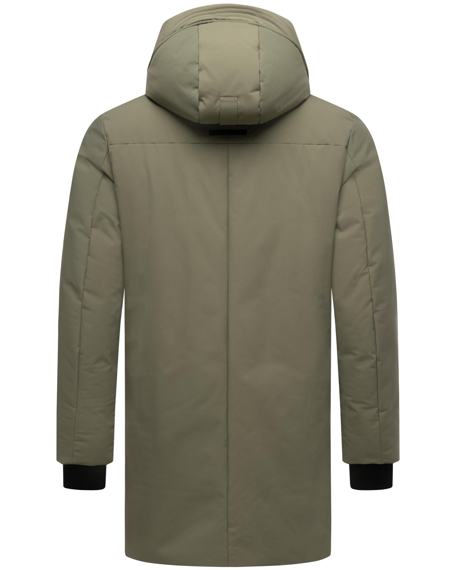 Stone Harbour Wintermantel »Kitraan XX«, Langer Herren Winterparka mit zahlreichen Taschen