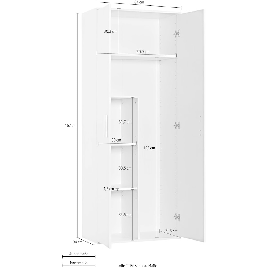 Procontour Mehrzweckschrank »Clara«