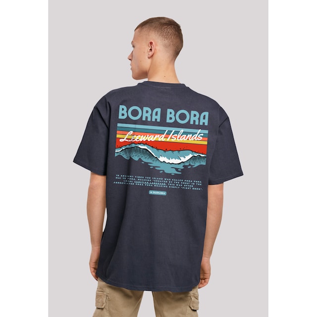 Black Friday F4NT4STIC T-Shirt »Bora Bora Leewards Island«, Print | BAUR