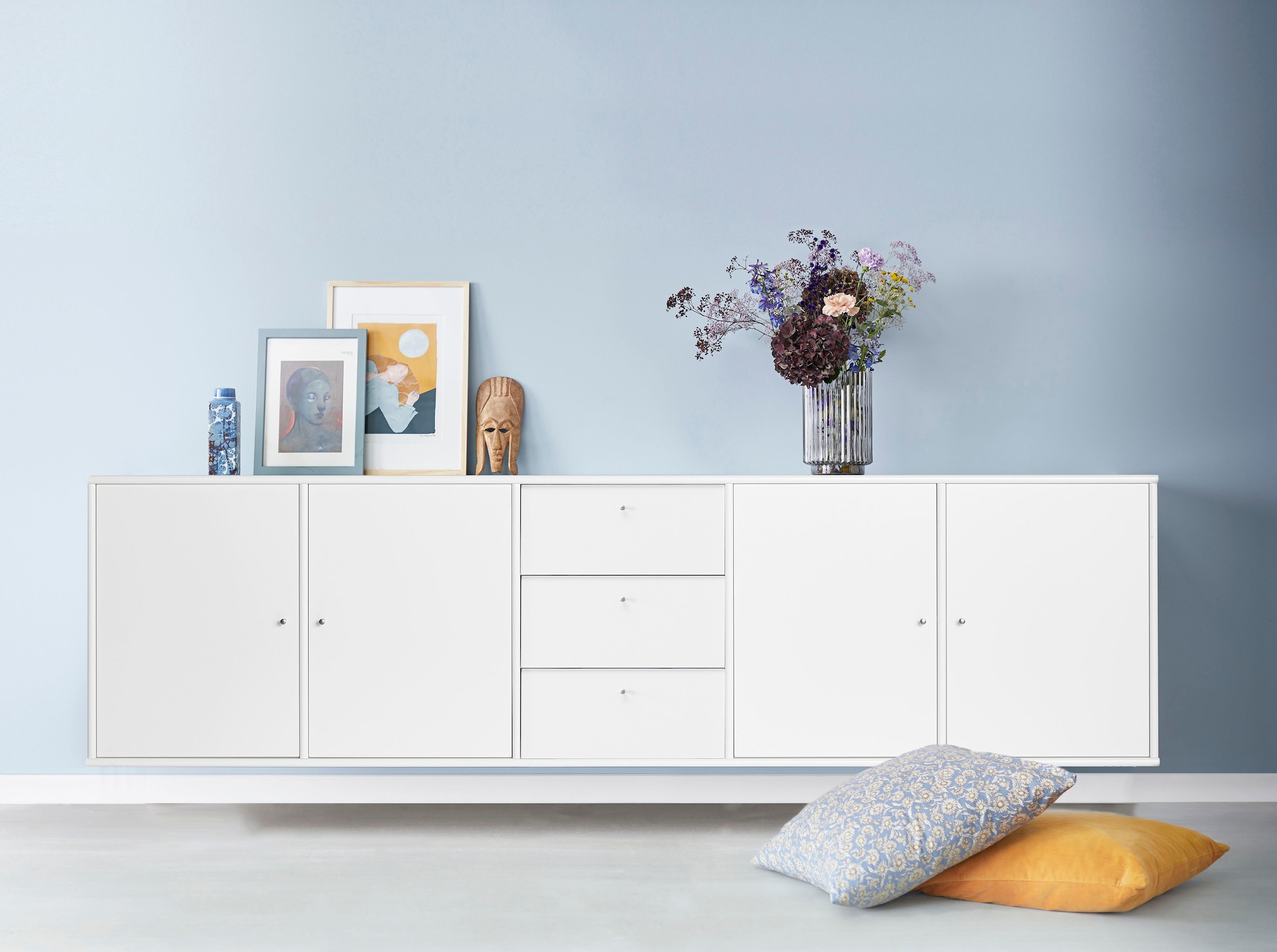 Hammel Furniture Sideboard "Mistral, Hochwertig Schrank, hängend/stehend montierbar", mit Türen und Schubladen, B: 220 c